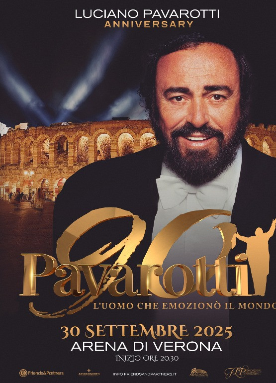 foto Pavarotti 90