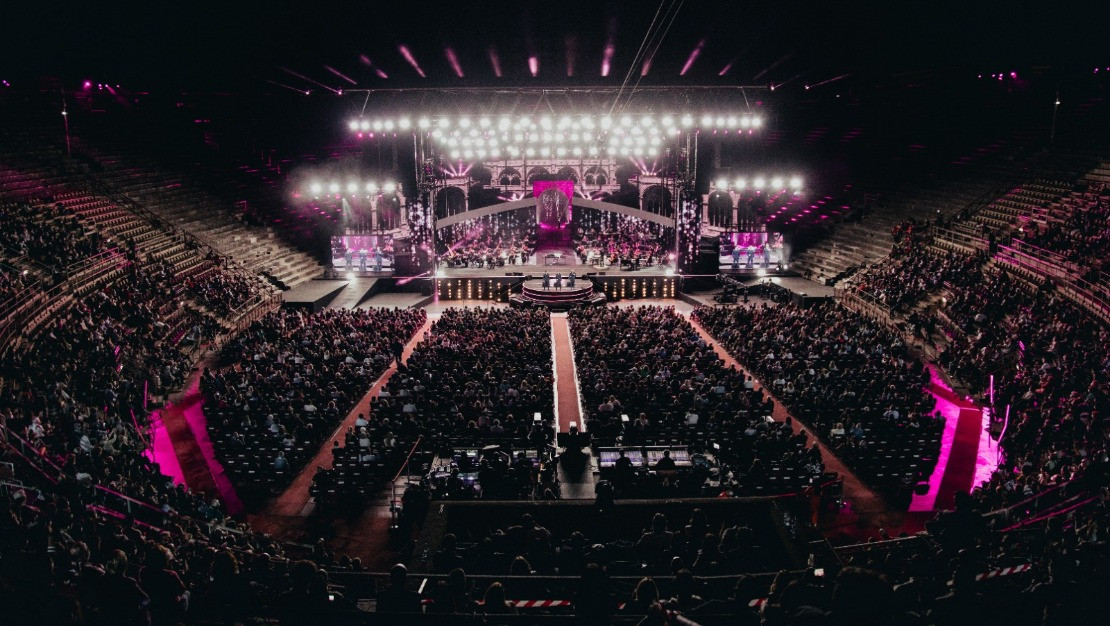 foto IL VOLO - TRIBUNO A ENNIO MORRICONE, ARENA DI VERONA - RAI 5 (5 GIUGNO 2021)