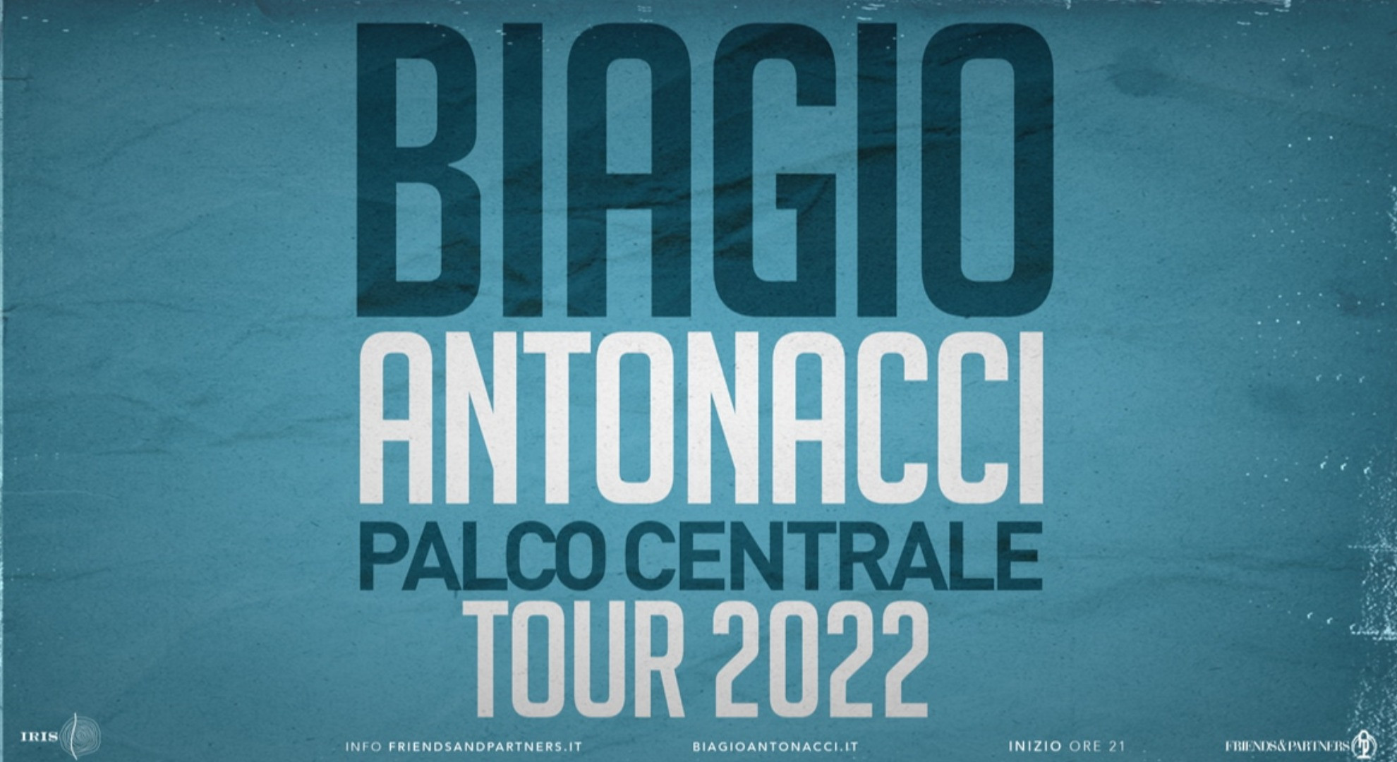 foto BIAGIO ANTONACCI NEL 2022 TORNA LIVE NEI PRINCIPALI PALASPORT ITALIANI