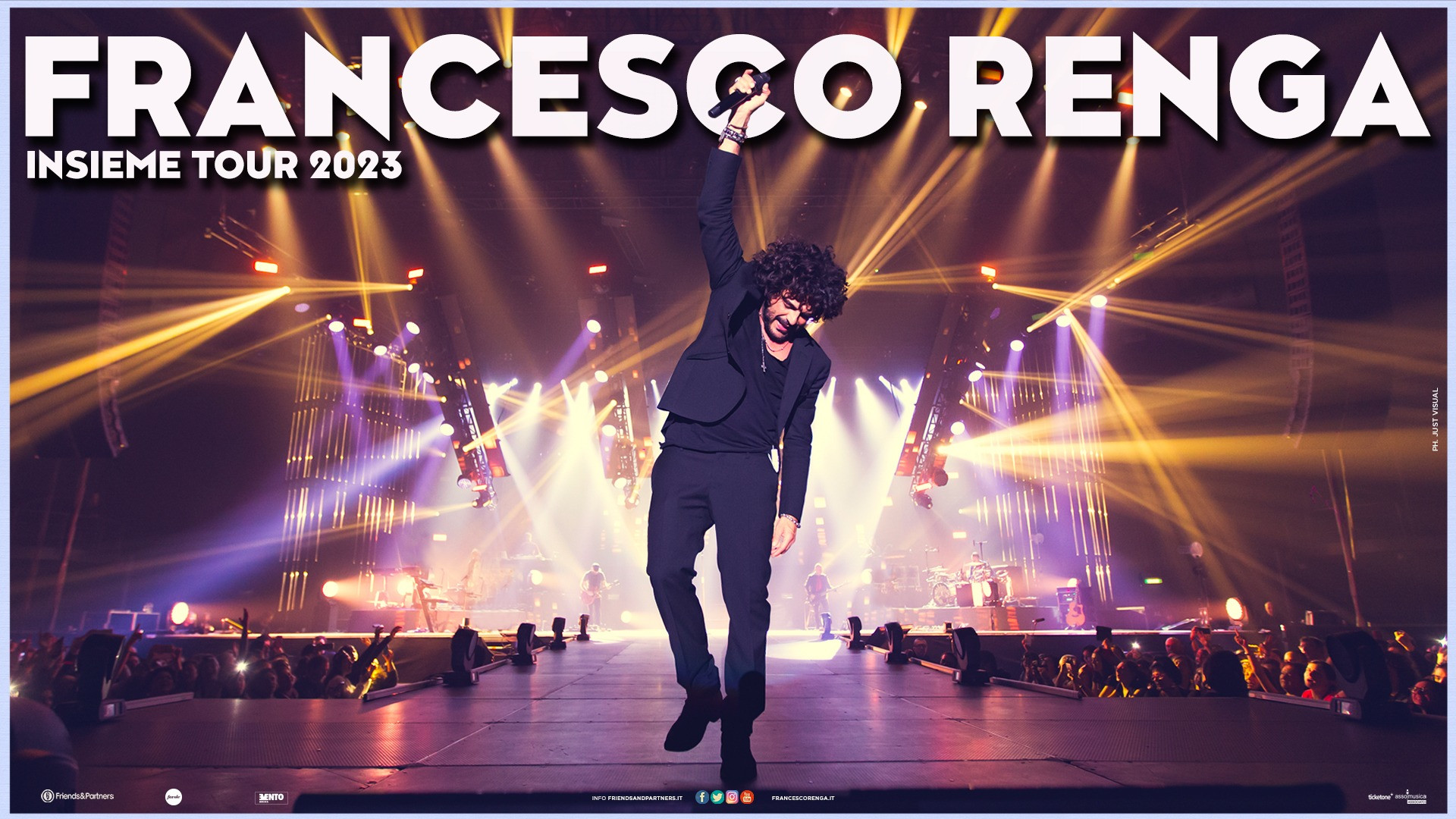 foto FRANCESCO RENGA | L'INSIEME TOUR VIENE RINVIATO AL 2023
