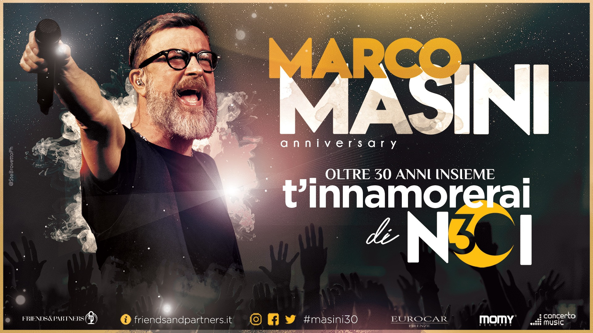 foto MARCO MASINI | DOPO IL SUCCESSO DELLA PRIMA PARTE, SI AGGIUNGONO DA MARZO NUOVE DATE DEL TOUR