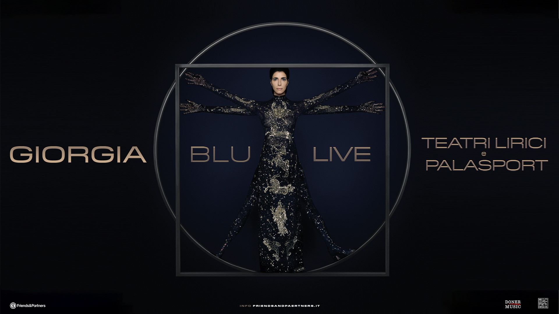 foto GIORGIA | TORNA SUL PALCO CON UN DOPPIO TOUR "BLU LIVE"