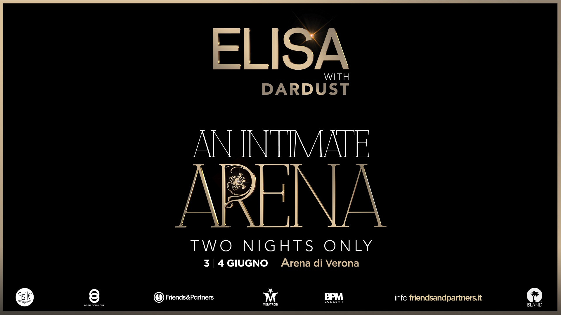 foto ELISA | ANNUNCIA AN INTIMATE ARENA - TWO NIGHTS ONLY