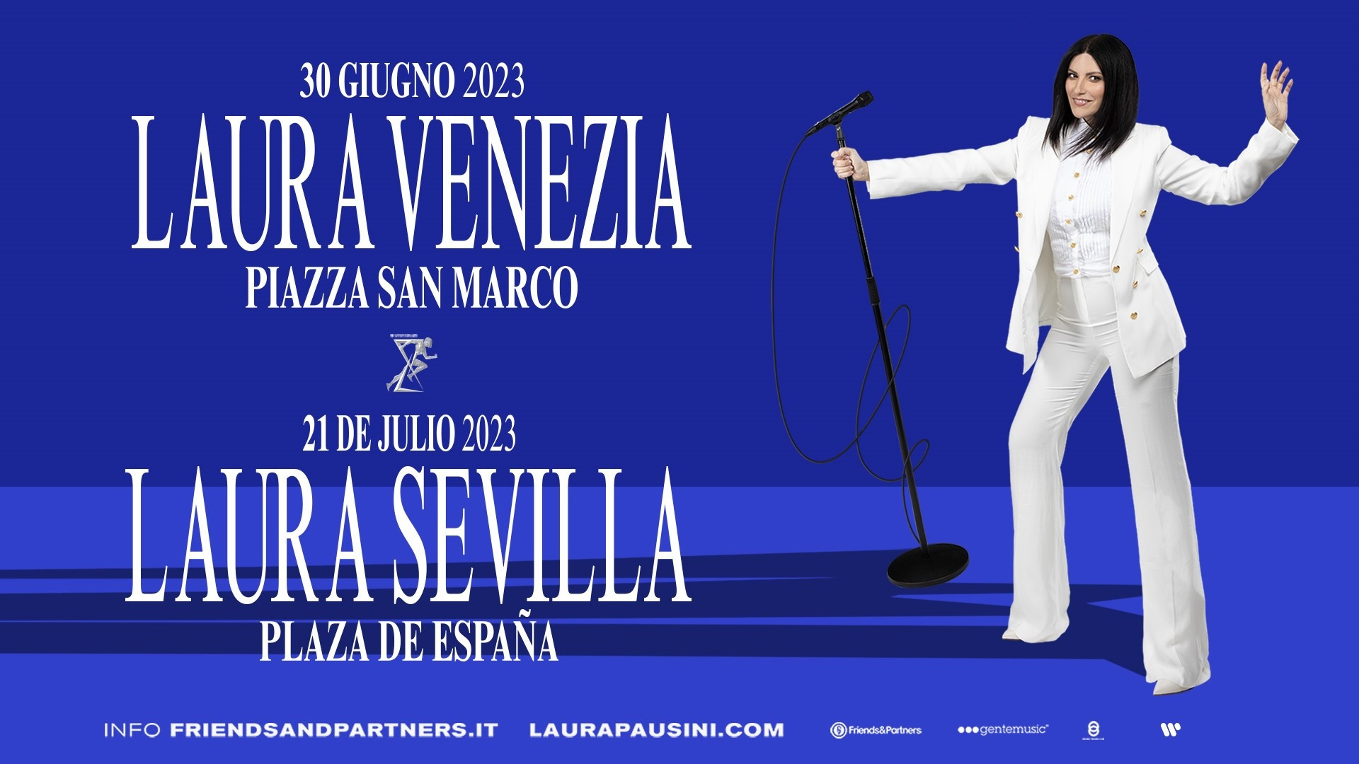 foto LAURA PAUSINI | TORNA LIVE PER LA PRIMA VOLTA A VENEZIA E SIVIGLIA