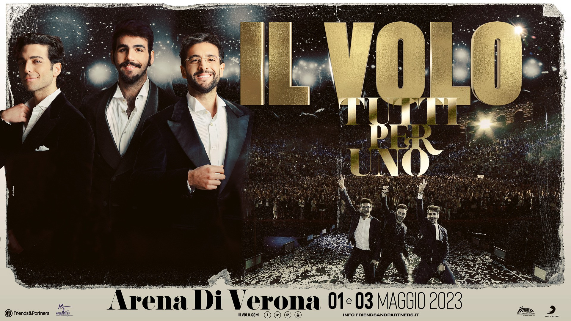 foto IL VOLO | ANNUNCIANO DUE STRAORDINARIE DATE ALL'ARENA DI VERONA