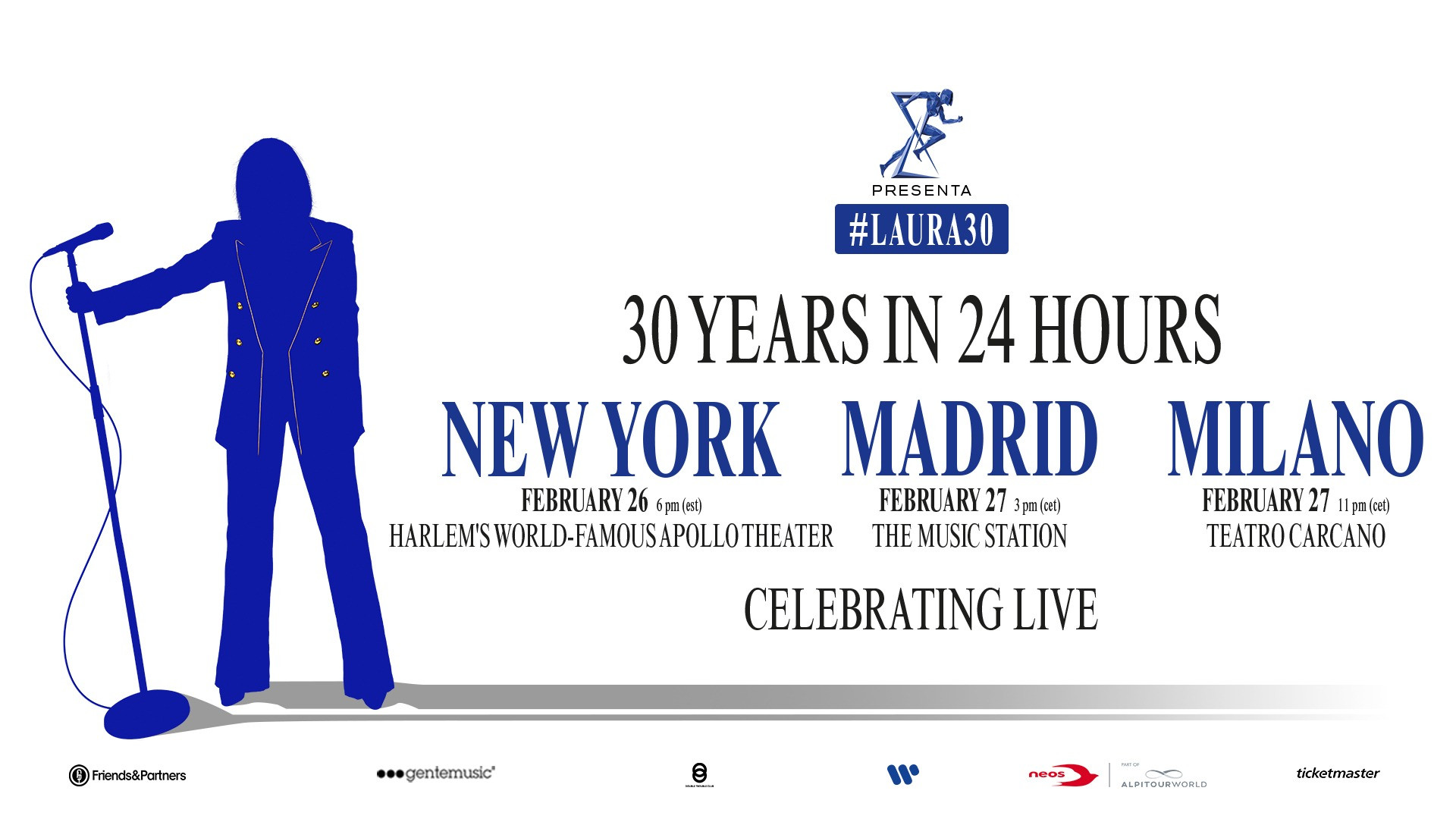 foto LAURA PAUSINI | CELEBRA I SUOI 30 ANNI DI CARRIERA CON TRE SPECIAL PERFORMANCE