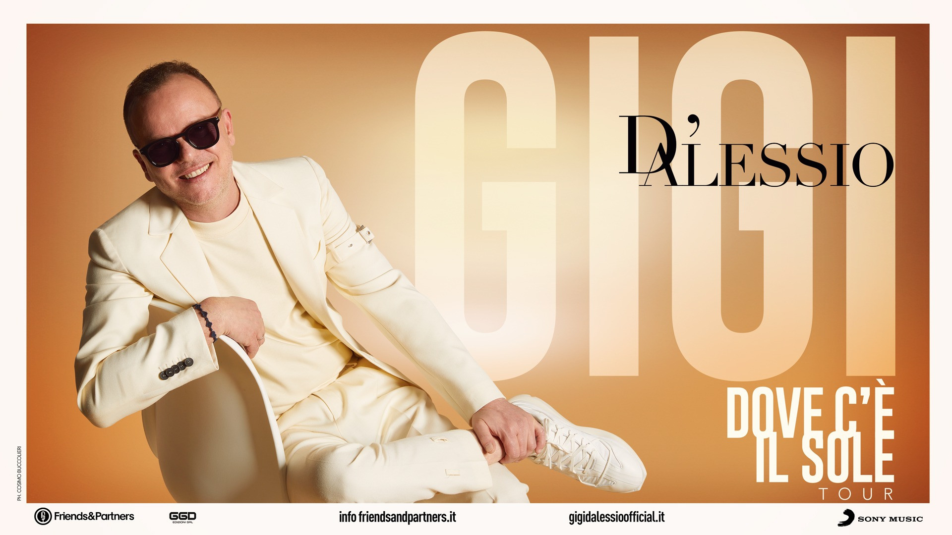 foto GIGI D'ALESSIO | SI AGGIUNGONO 4 NUOVE DATE
