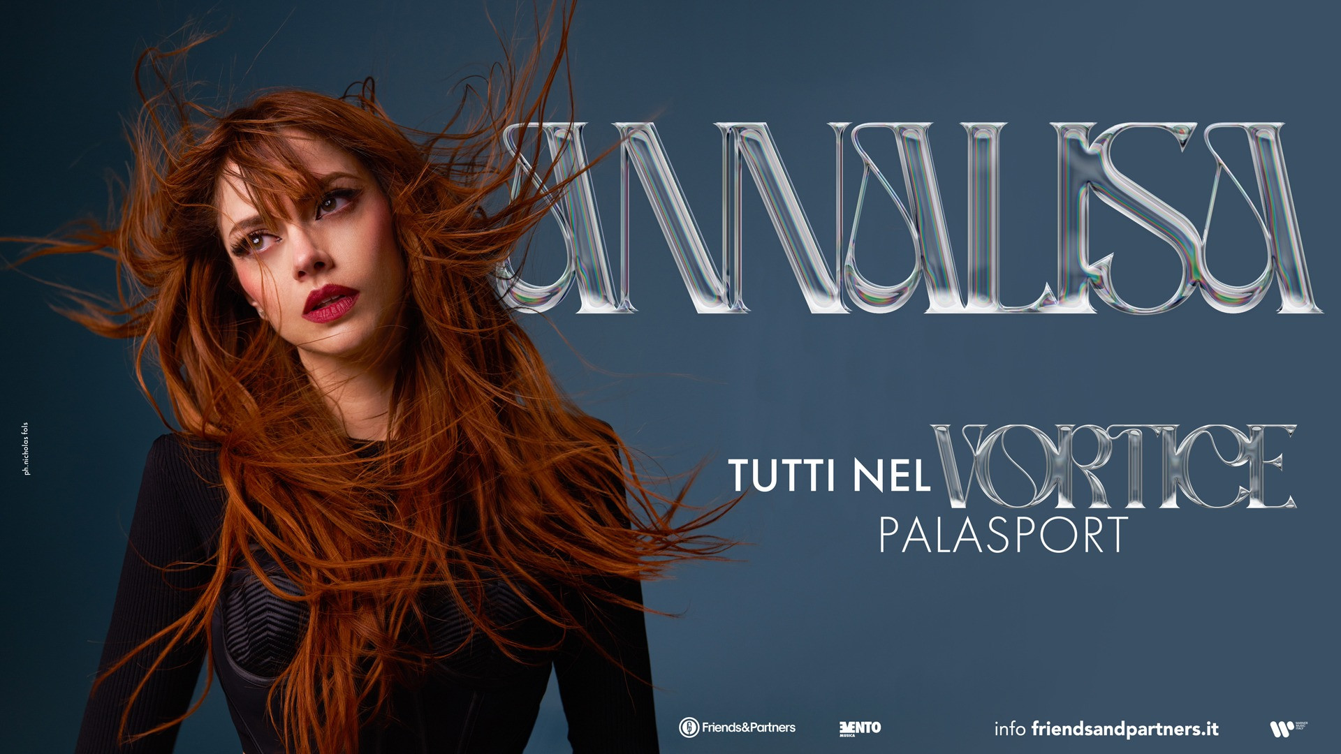 foto ANNALISA | AD APRILE 2024 IL SUO PRIMO E ATTESISSIMO TOUR NEI PALASPORT