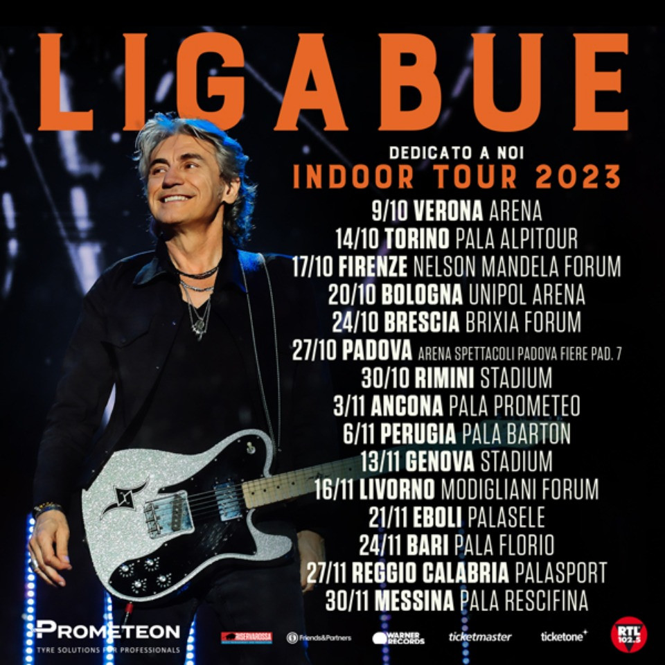 LIGABUE, VENERDÌ 22 SETTEMBRE ESCE IL NUOVO ALBUM DI INEDITI “DEDICATO A  NOI”, News