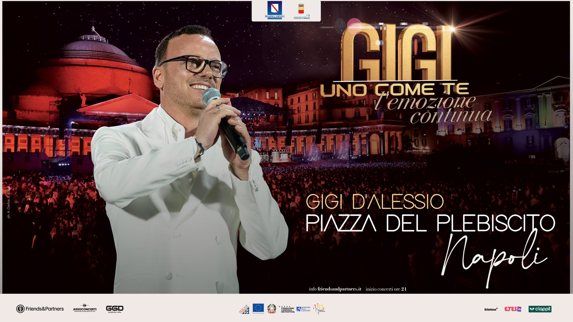 foto GIGI D'ALESSIO | “GIGI - UNO COME TE - L’EMOZIONE CONTINUA”