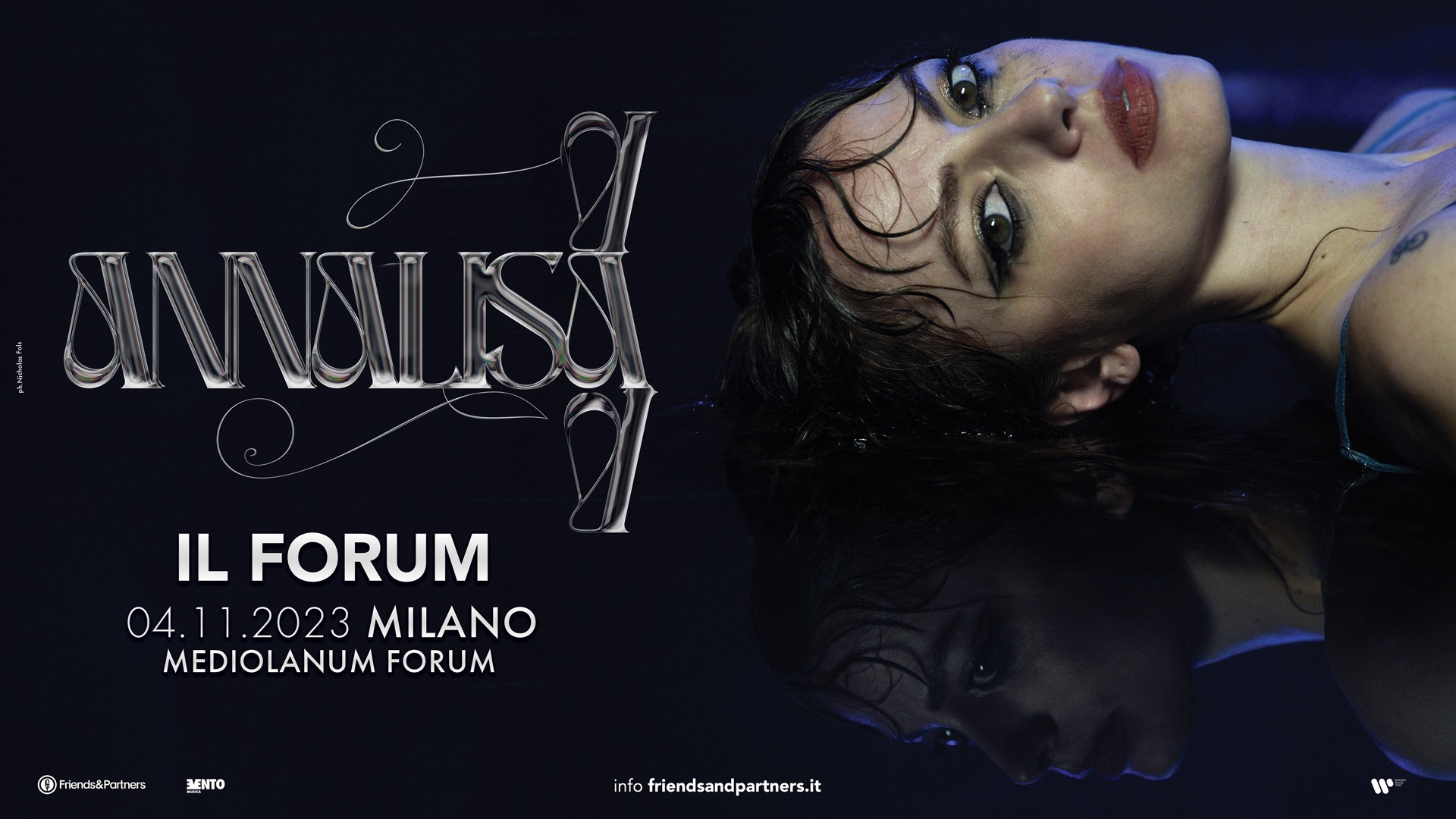 foto ANNALISA | QUESTA SERA LIVE PER LA PRIMA VOLTA AL FORUM DI ASSAGO