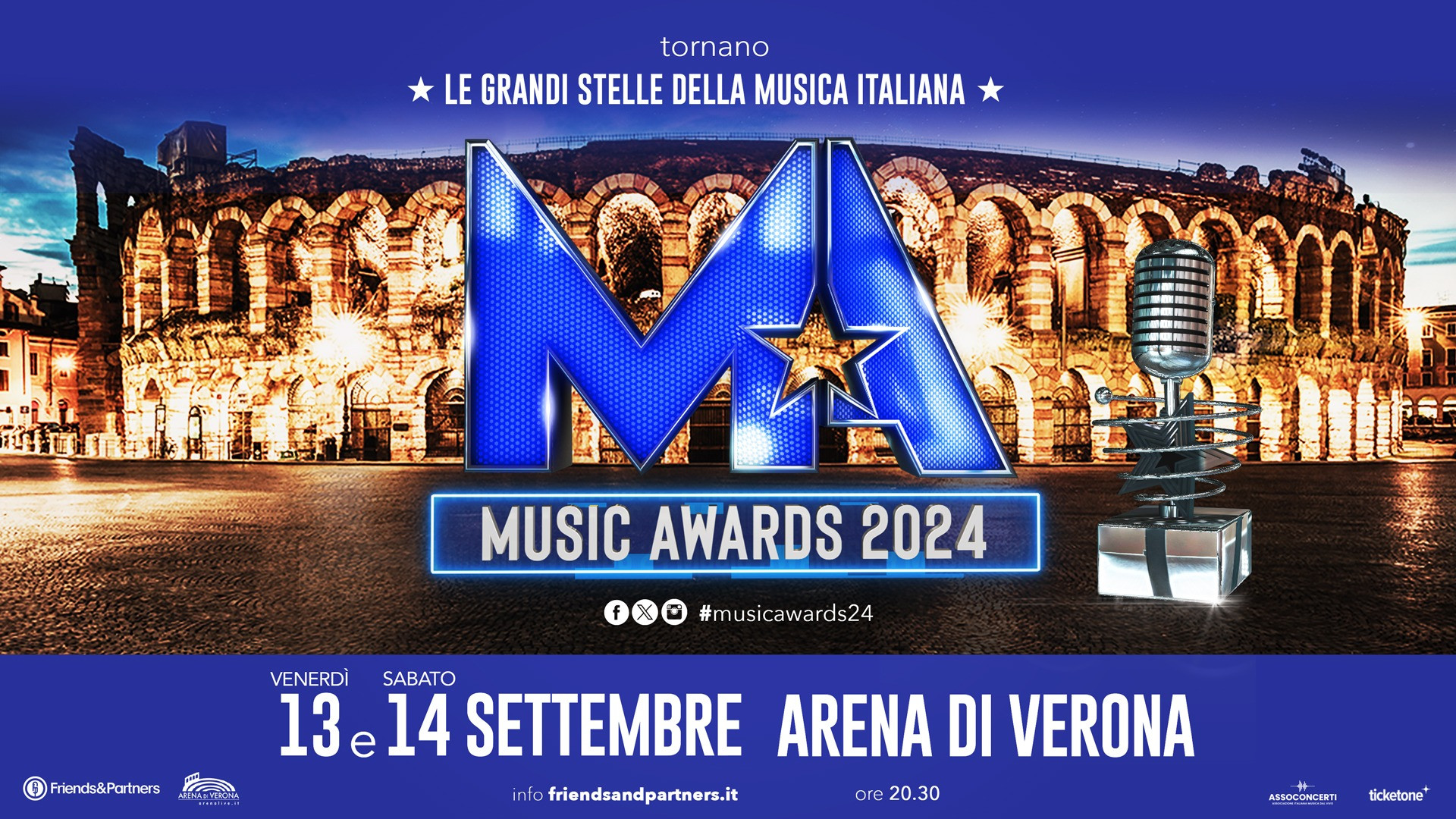 foto TORNANO I MUSIC AWARDS, I GRANDI PREMI DELLA MUSICA ITALIANA.