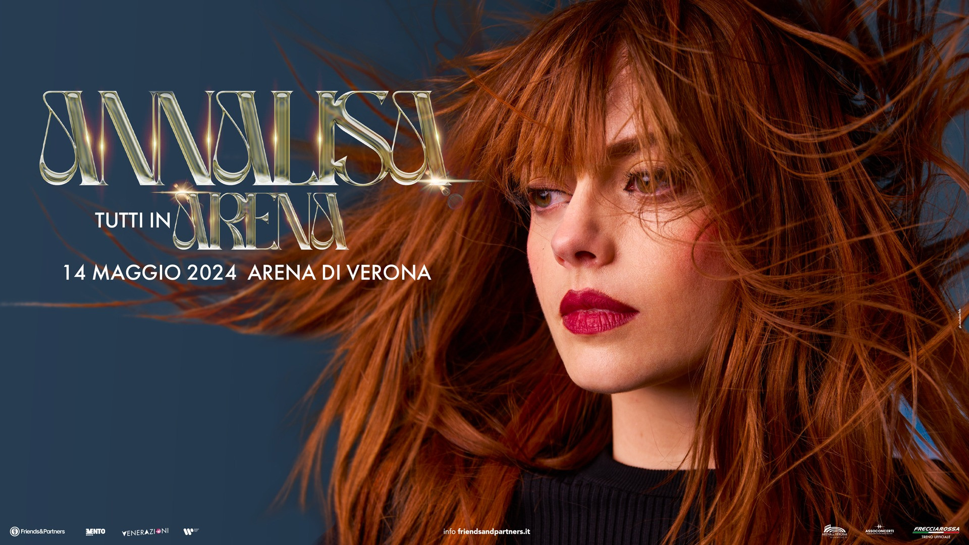 foto ANNALISA | IL 14 MAGGIO PER LA PRIMA VOLTA IN CONCERTO  ALL’ARENA DI VERONA