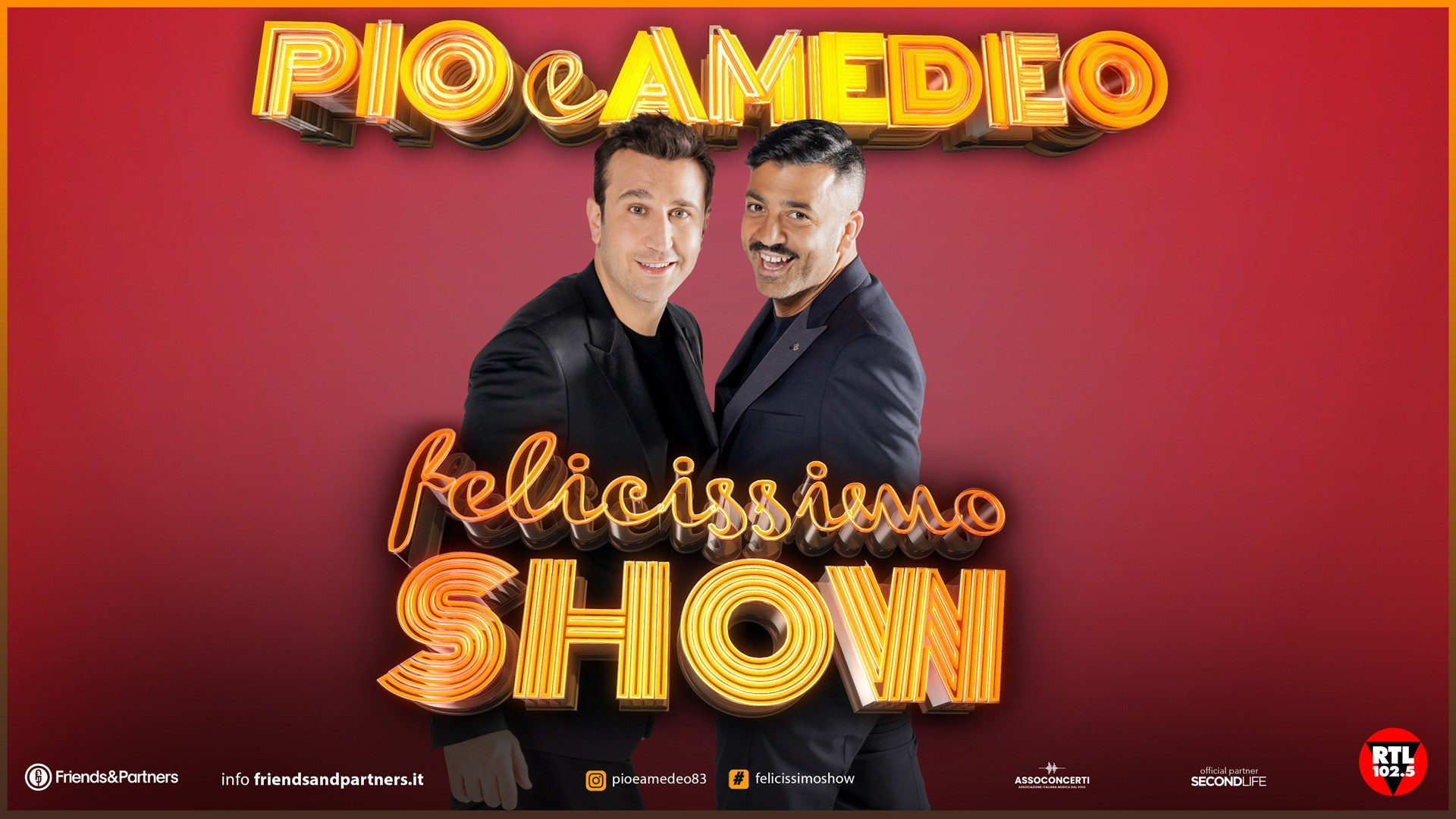 foto PIO E AMEDEO | ANNULLAMENTO DELLO SPETTACOLO “FELICISSIMO SHOW” A CAGLIARI