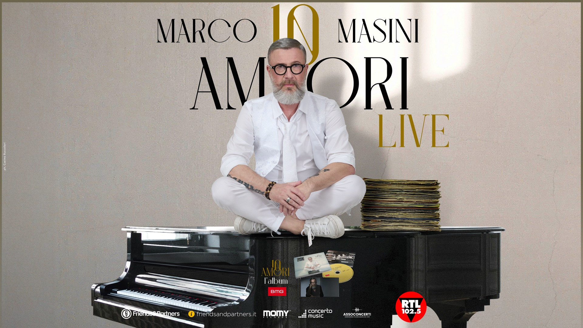 foto MARCO MASINI | TORNA DAL VIVO NEI GRANDI SPAZI DEI PALASPORT