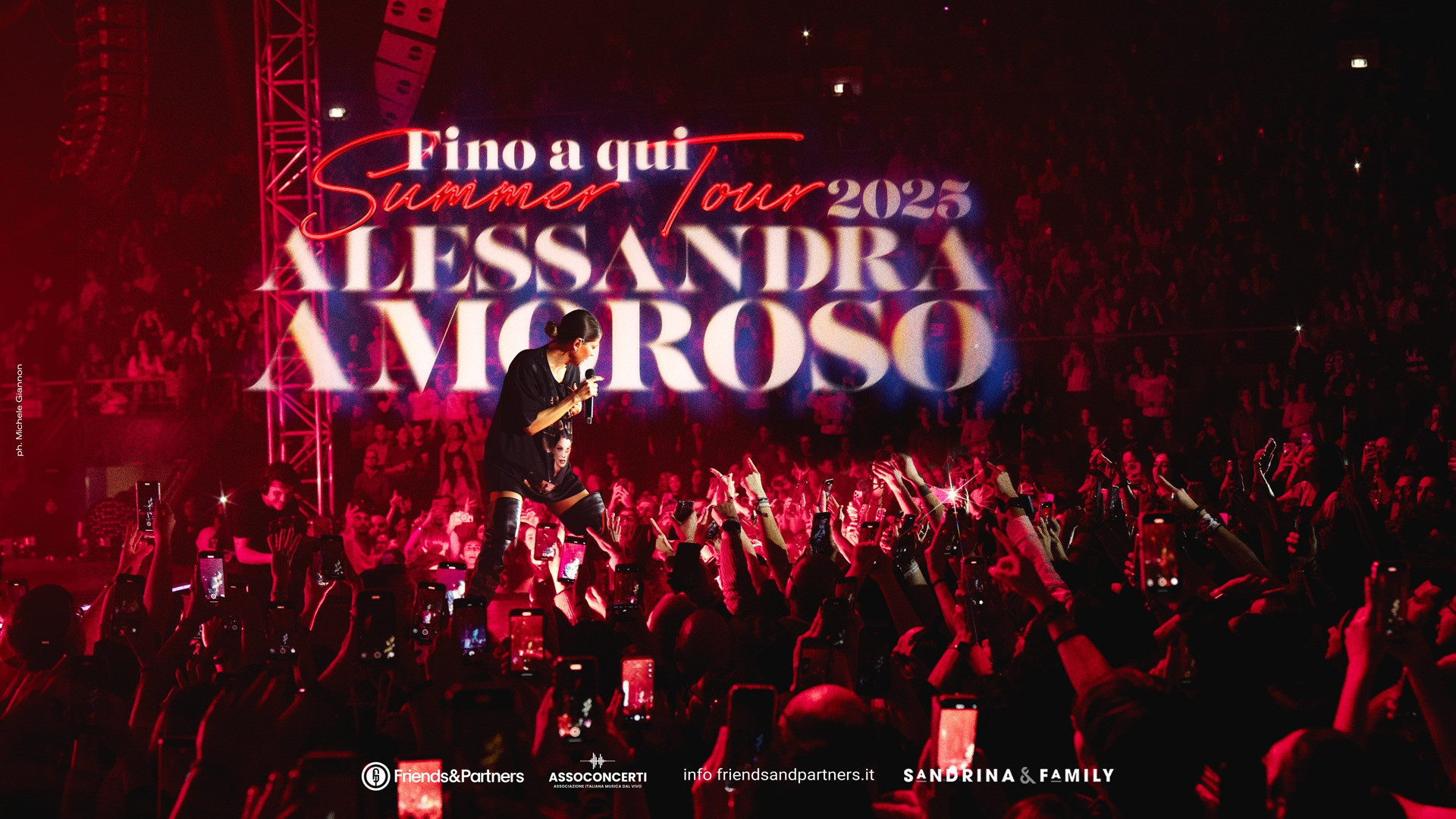 foto A. AMOROSO | DEBUTTA L’11 GIUGNO ALLE TERME DI CARACALLA DI ROMA IL “FINO A QUI SUMMER TOUR 2025”