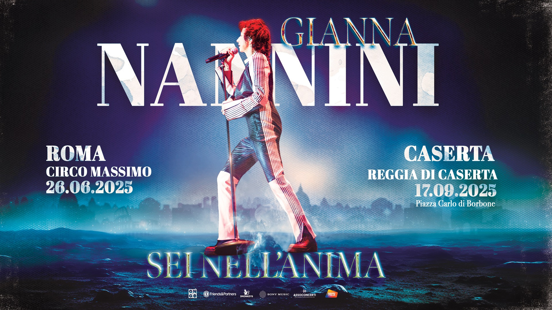 foto G. NANNINI | ANNUNCIATI DUE SPECIALI ROCK SHOW AL CIRCO MASSIMO DI ROMA E ALLA REGGIA DI CASERTA