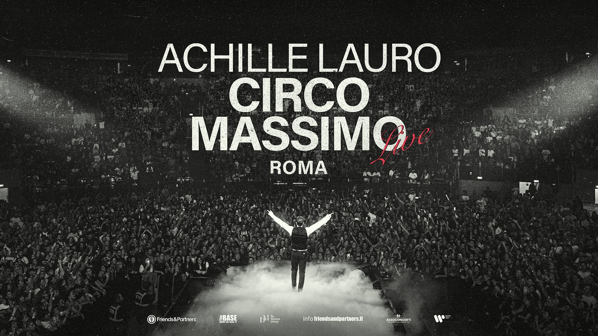 foto ACHILLE LAURO | RADDOPPIA L'APPUNTAMENTO AL CIRCO MASSIMO DI ROMA