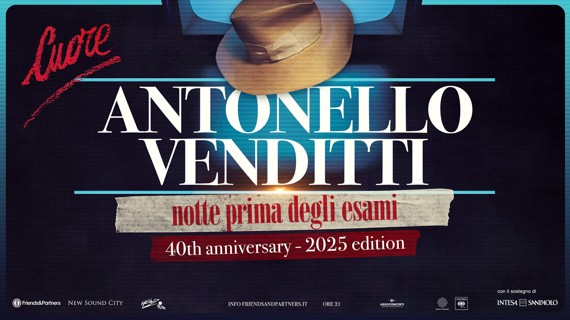foto A. VENDITTI | IL 15 FEBBRAIO SUL PALCO DEL 75° FESTIVAL DI SANREMO RICEVERÀ IL PREMIO ALLA CARRIERA