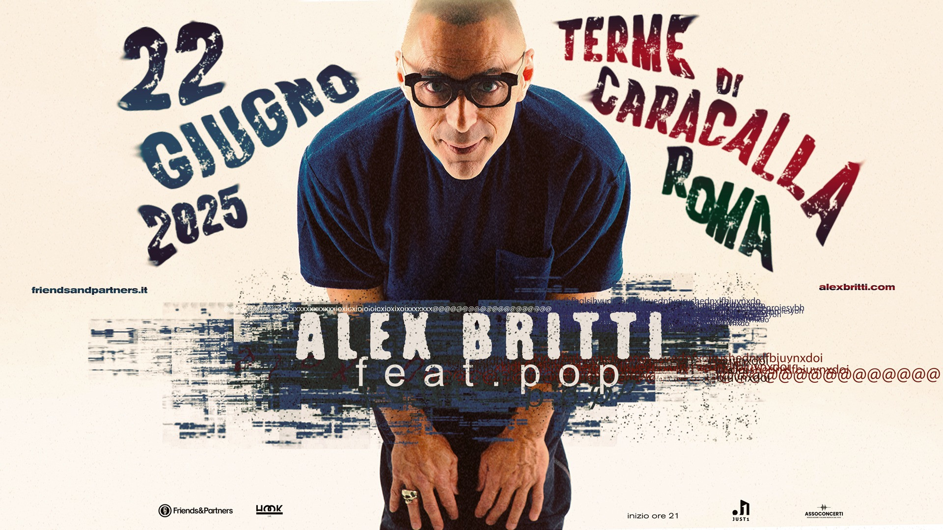 foto ALEX BRITTI ANNUNCIA OGGI UN EVENTO MUSICALE UNICO : FEAT.POP