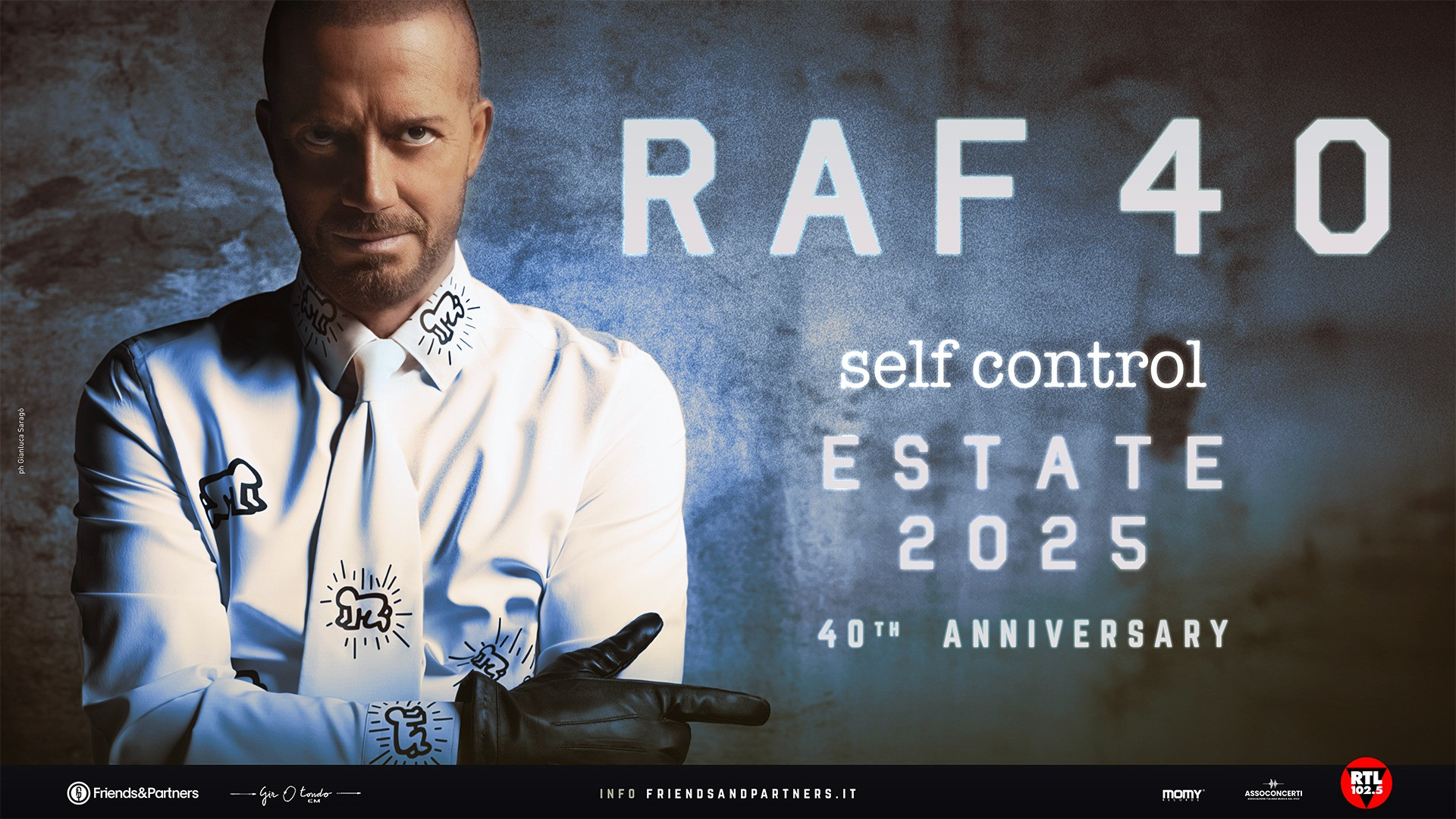foto RAF | ANNUNCIATO IL SELF CONTROL 40TH ANNIVERSARY SUMMER TOUR