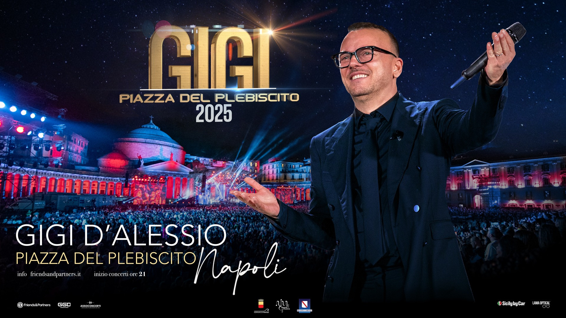 foto GIGI D'ALESSIO | TORNA ANCHE QUEST’ANNO L’APPUNTAMENTO IN PIAZZA DEL PLEBISCITO A NAPOLI