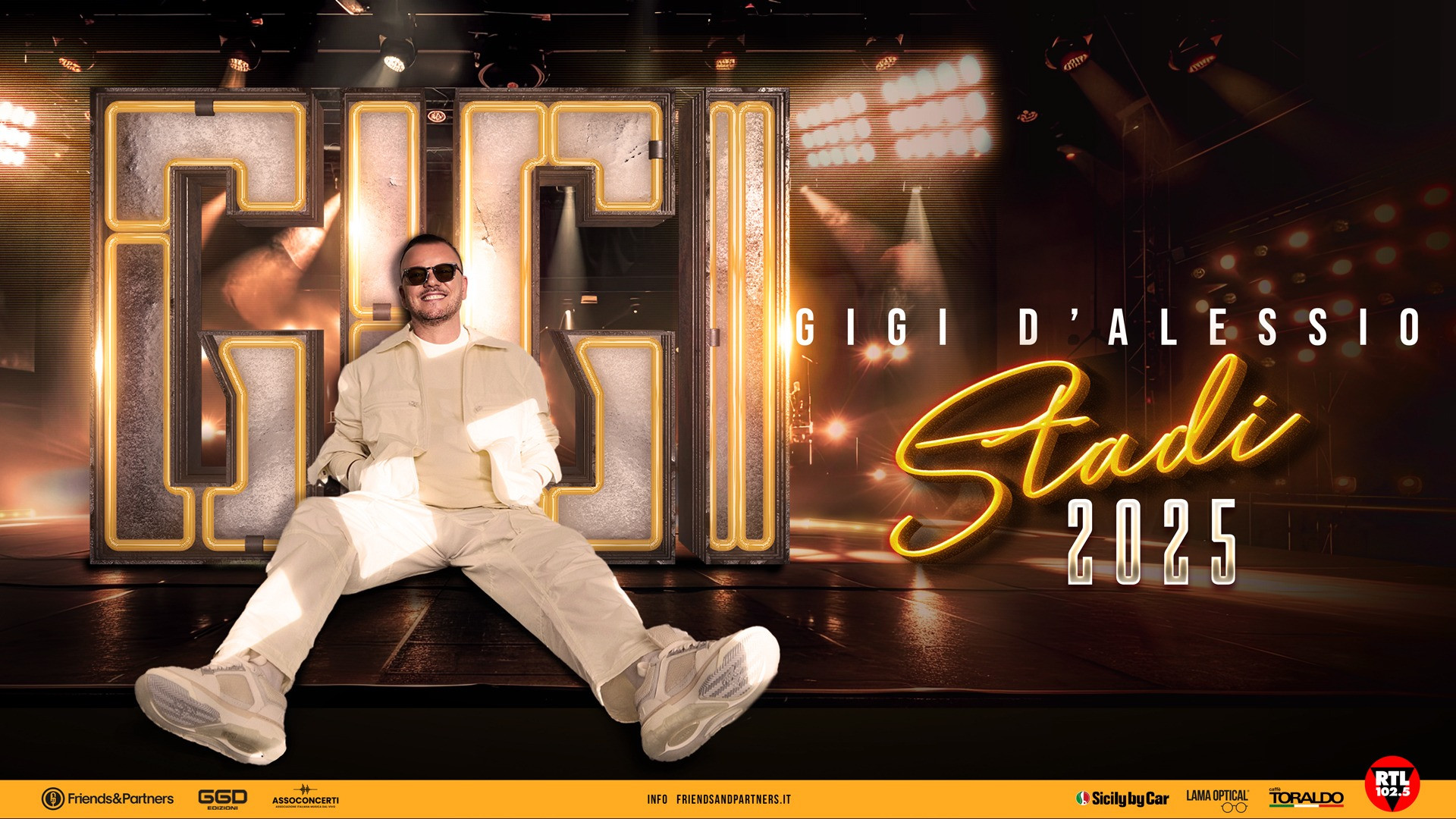 foto GIGI D'ALESSIO | ANNUNCIATA LA DATA ZERO A TERMOLI CHE DÀ IL VIA A UN’INCREDIBILE ESTATE DI LIVE