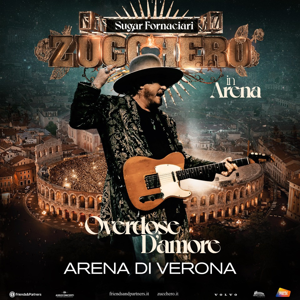 foto ZUCCCHERO IN ARENA-A GRANDE RICHIESTA SI AGGIUNGE L’OTTAVA DATA