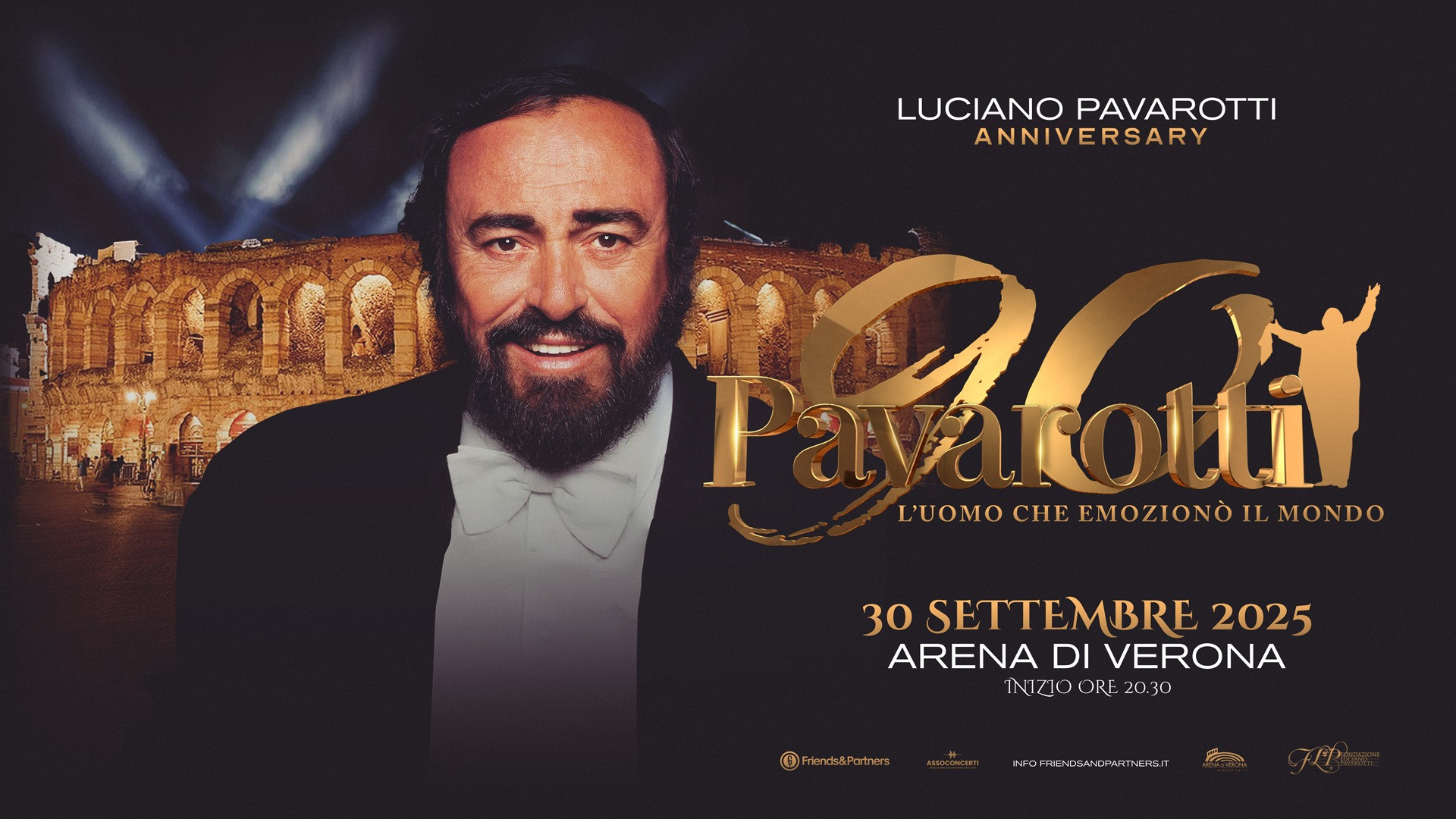 foto PAVAROTTI 90 | SVELATO IL CAST D’ECCEZIONE PER L'EVENTO UNICO ALL'ARENA DI VERONA