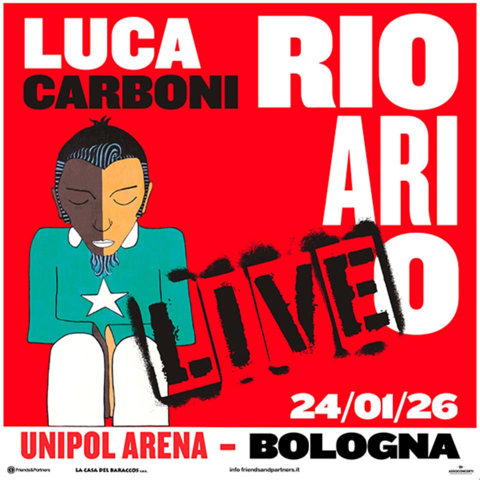 foto LUCA CARBONI | “RIO ARI O LIVE” ARRIVA A BOLOGNA IL 24 GENNAIO 2026