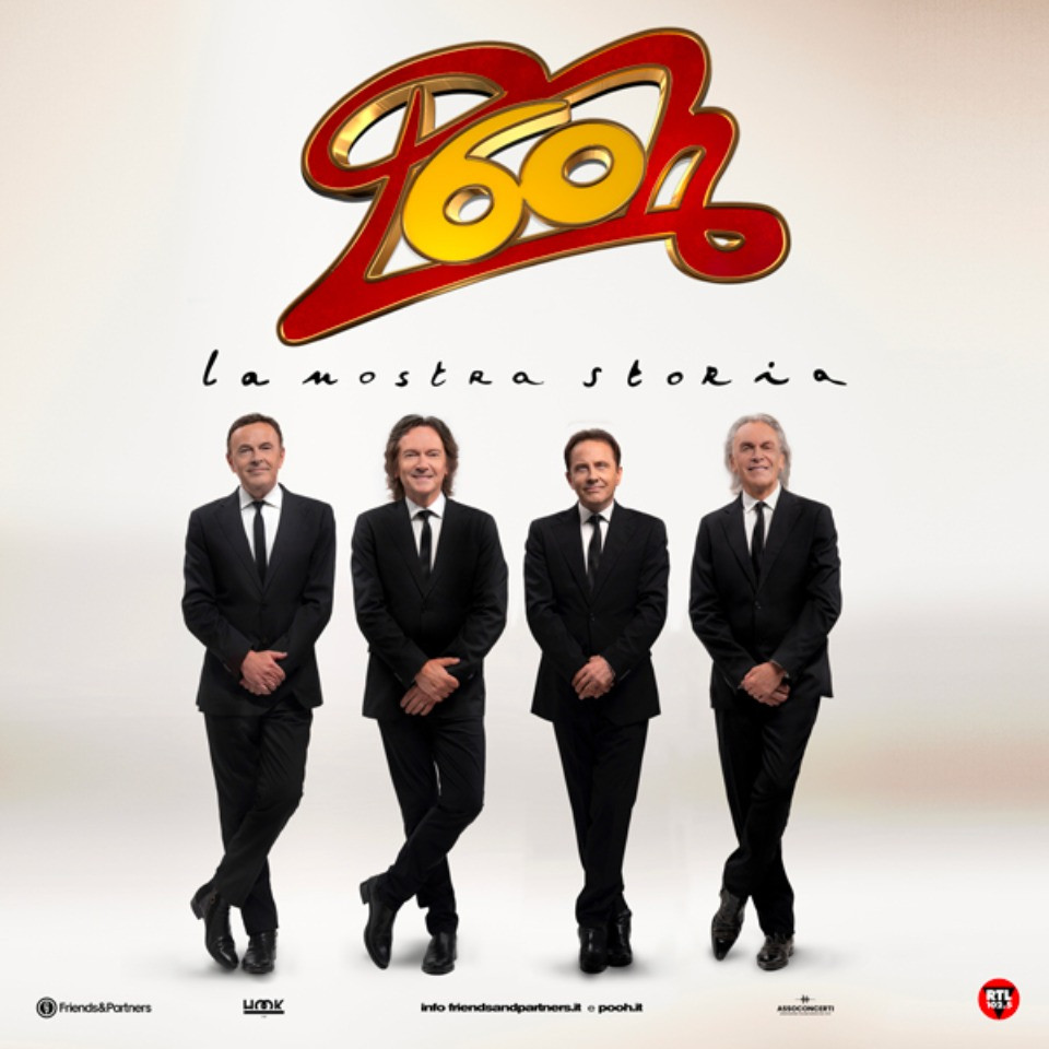 foto POOH | ANNUNCIATO IL TOUR "POOH60 - LA NOSTRA STORIA" PER CELEBRARE 60 ANNI DI CARRIERA