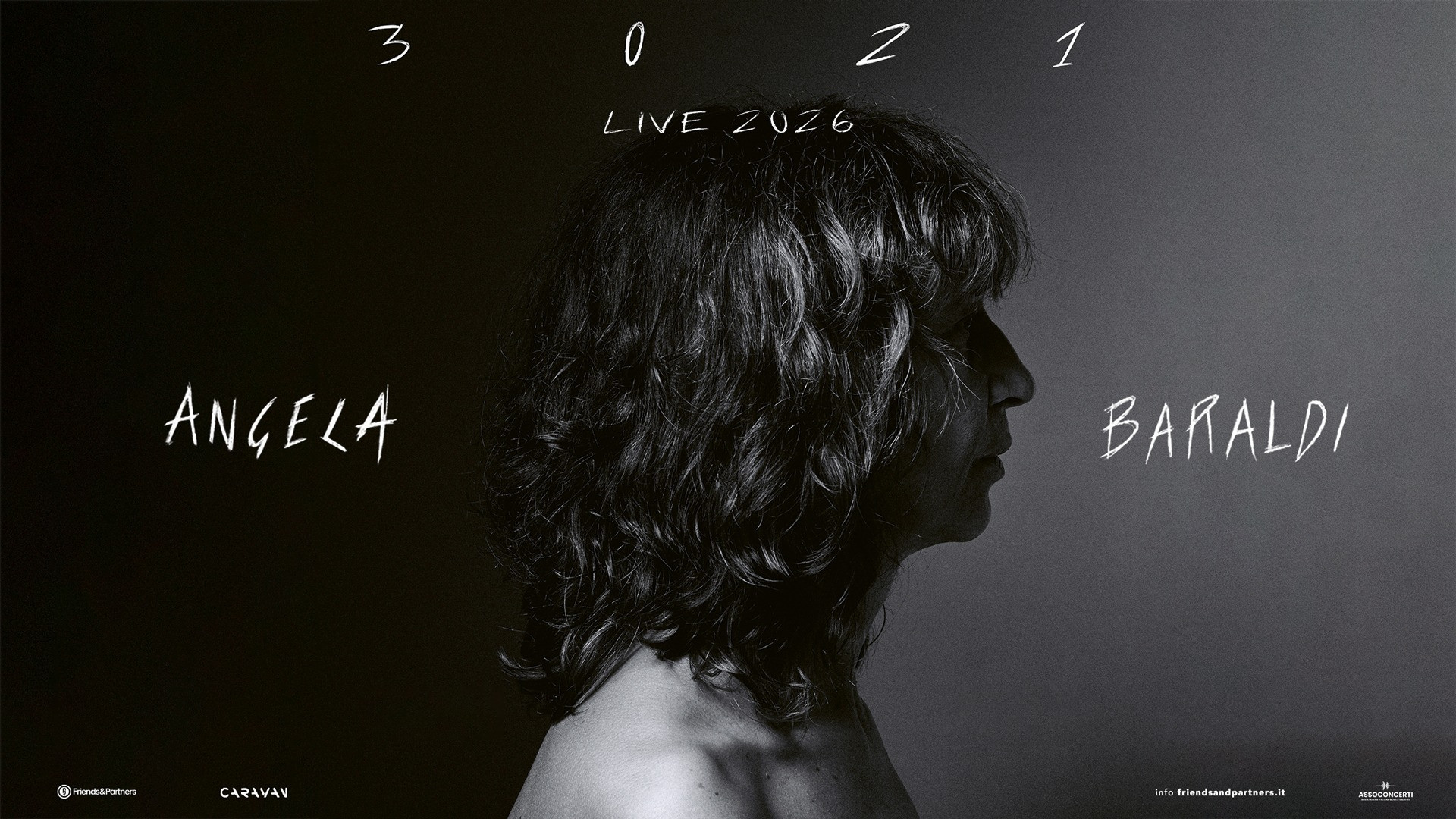 foto ANGELA BARALDI | TORNA DAL VIVO CON IL NUOVO TOUR NEI CLUB '3021 LIVE 2026'