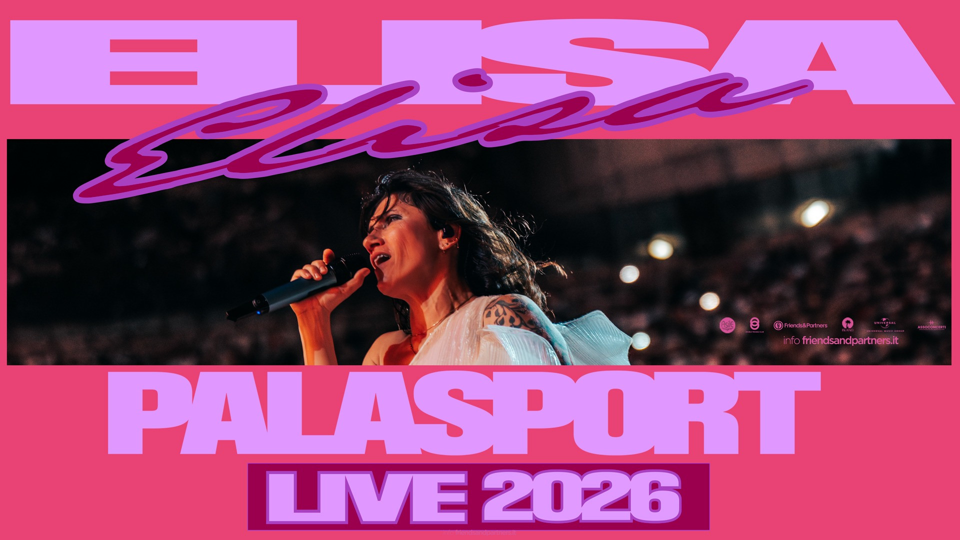 foto ELISA | NEL 2026 NUOVE DATE E NUOVA MUSICA - RADDOPPIANO JESOLO (SOLD OUT) E MILANO