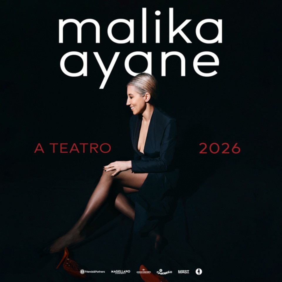 foto MALIKA AYANE | DA NOVEMBRE RITORNA LIVE  NEI PRINCIPALI TEATRI ITALIANI