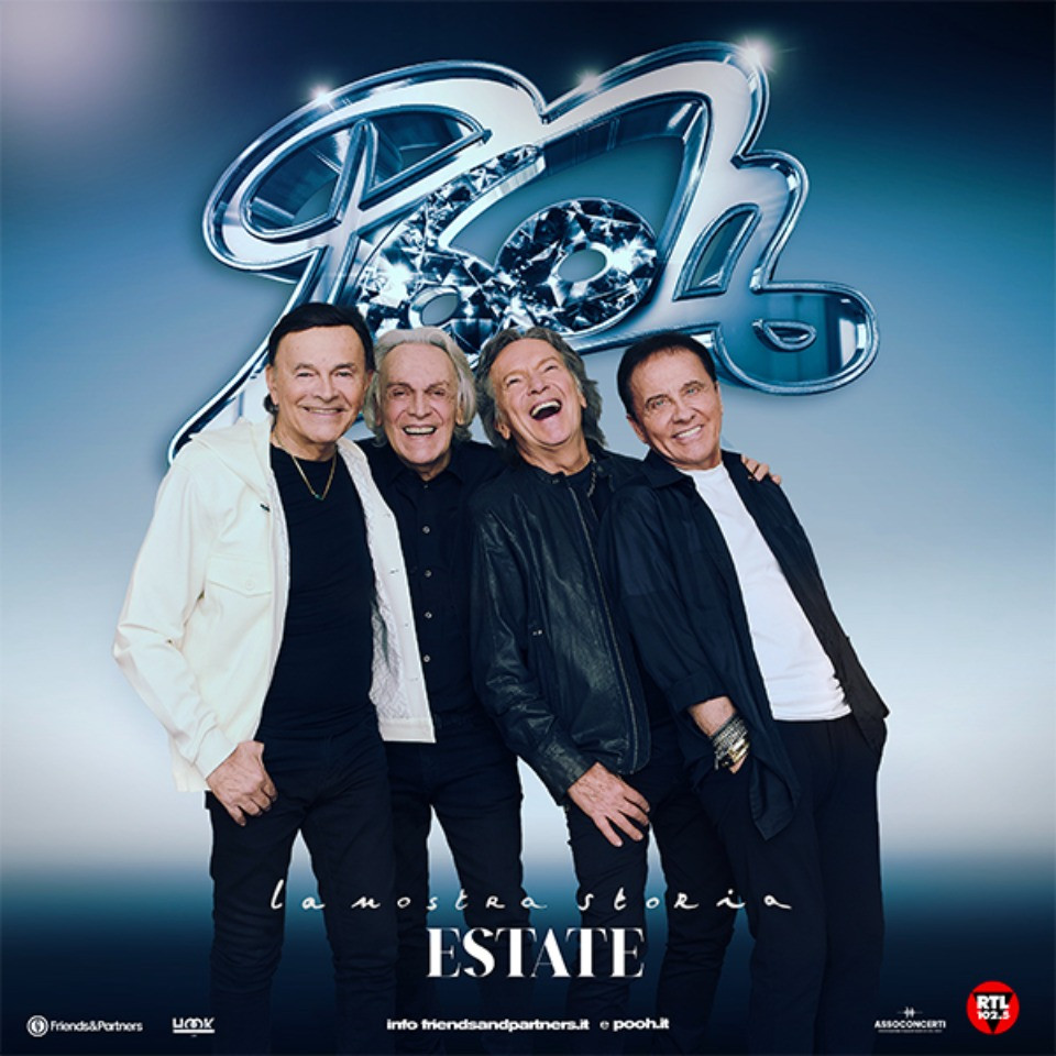 foto POOH | ANNUNCIATA LA DATA ZERO DEL TOUR 'POOH60 - LA NOSTRA STORIA - ESTATE'