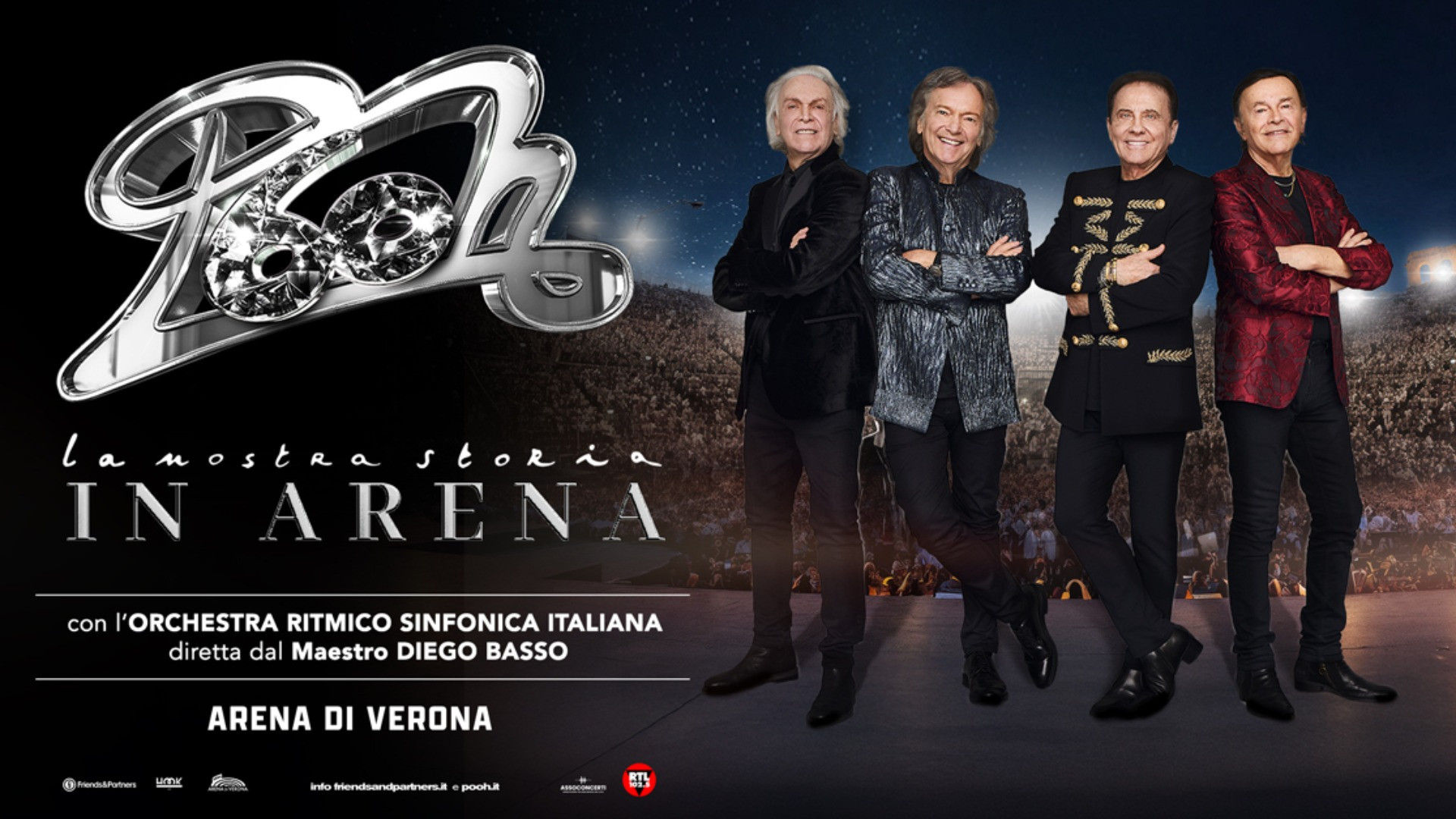 foto POOH | ANNUNCIATA LA TERZA DATA ALL'ARENA DI VERONA