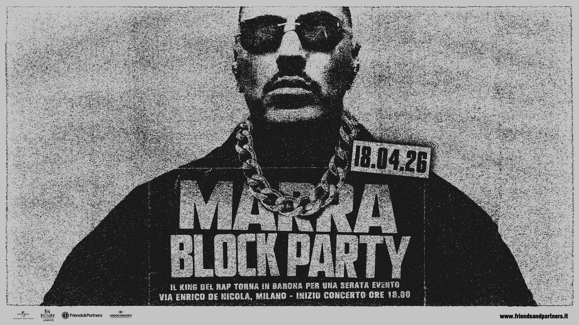 foto MARRACASH | ANNUNCIA 'MARRA BLOCK PARTY', IL LIVE EVENTO NEL SUO QUARTIERE DI MILANO