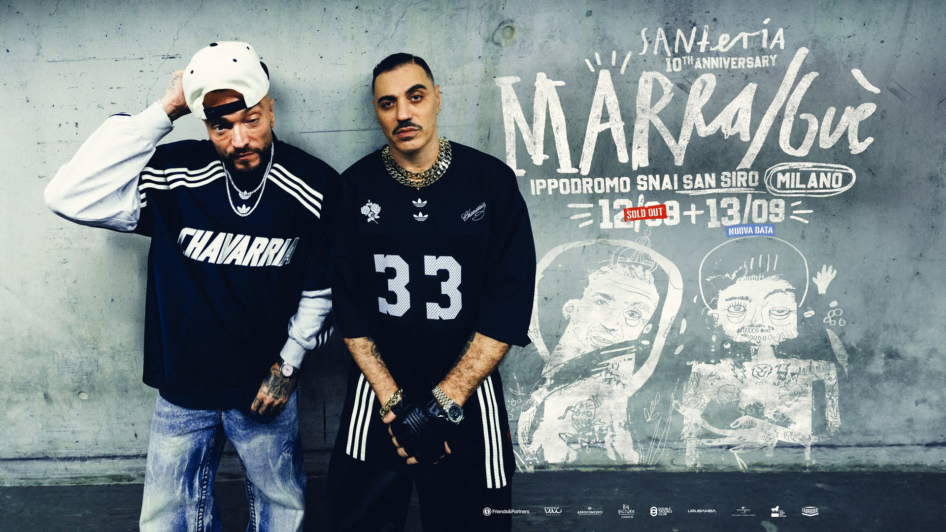 foto MARRA / GUE' | 'SANTERIA 10TH ANNIVERSARY' REGISTRA IL SOLD OUT E ANNUNCIA LA SECONDA E ULTIMA DATA