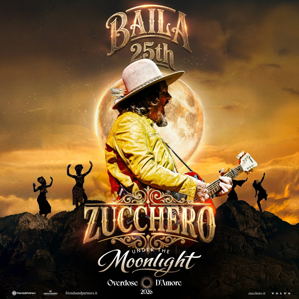 foto ZUCCHERO | A luglio il tour negli stadi "BAILA (sexy thing) 25th - Under the moonlight"