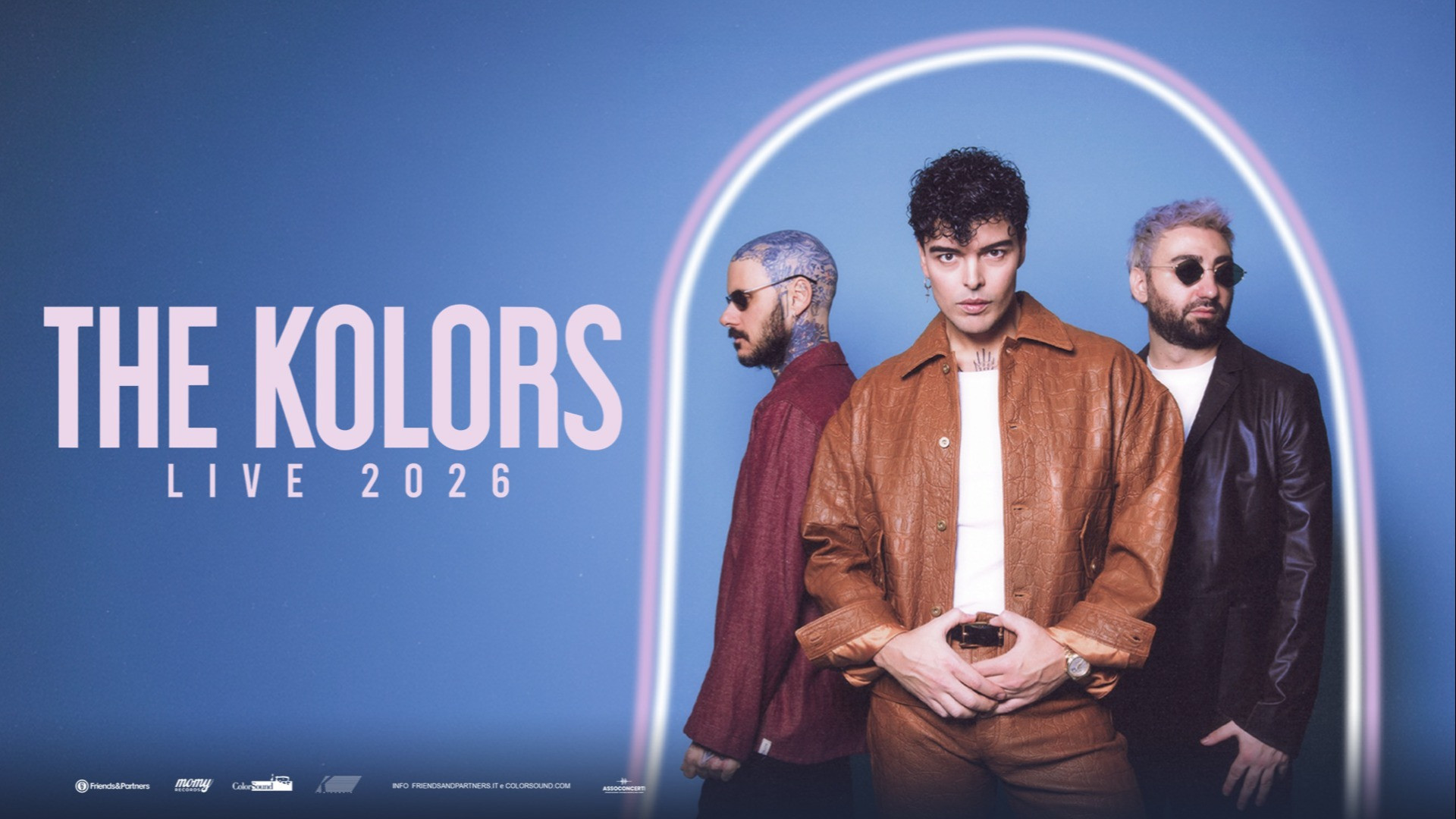 foto THE KOLORS | ANNUNCIANO LE PRIME DATE DI THE KOLORS LIVE 2026