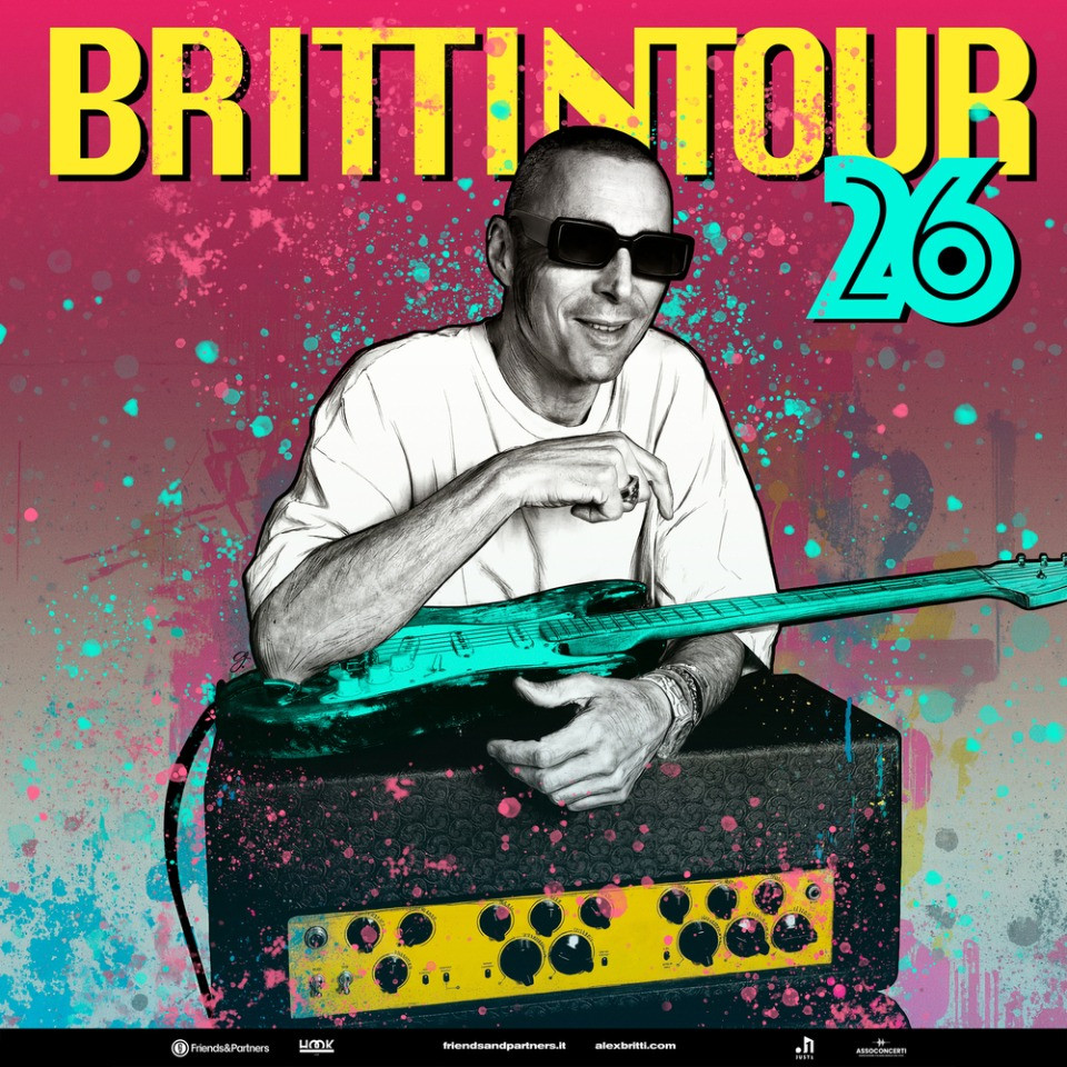 foto ALEX BRITTI ANNUNCIA OGGI "BRITTINTOUR 26", IL TOUR ESTIVO