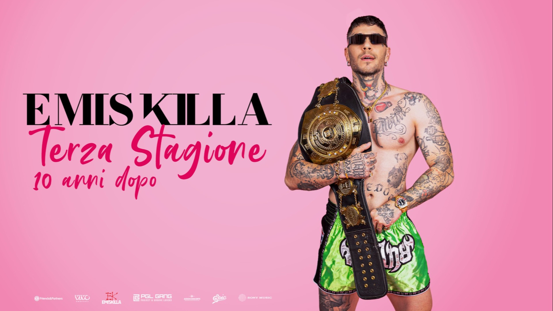 foto EMIS KILLA | ANNUNCIA IL LIVE "TERZA STAGIONE" - DIECI ANNI DOPO