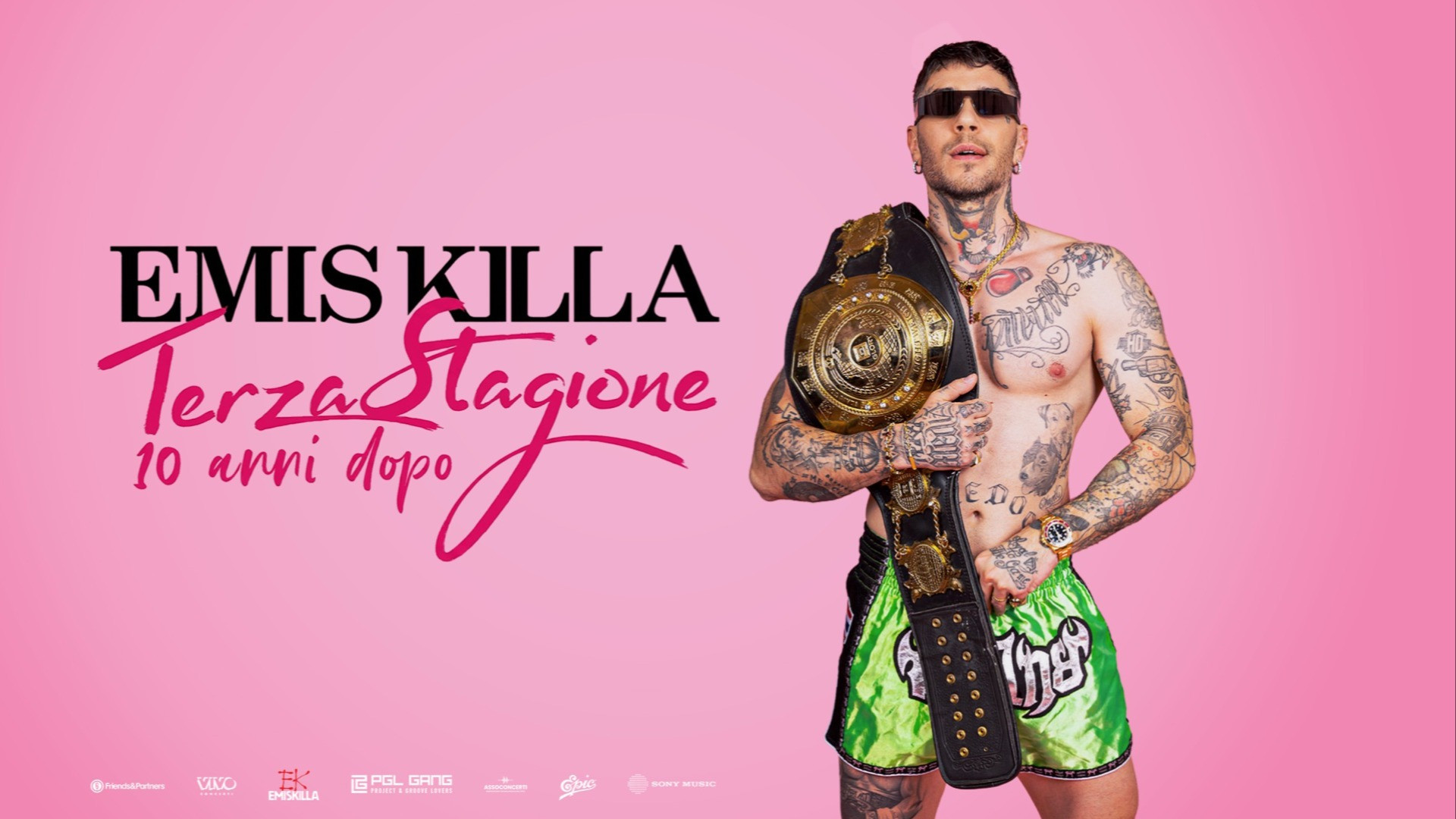foto EMIS KILLA | ANNUNCIA IL LIVE "TERZA STAGIONE" - DIECI ANNI DOPO