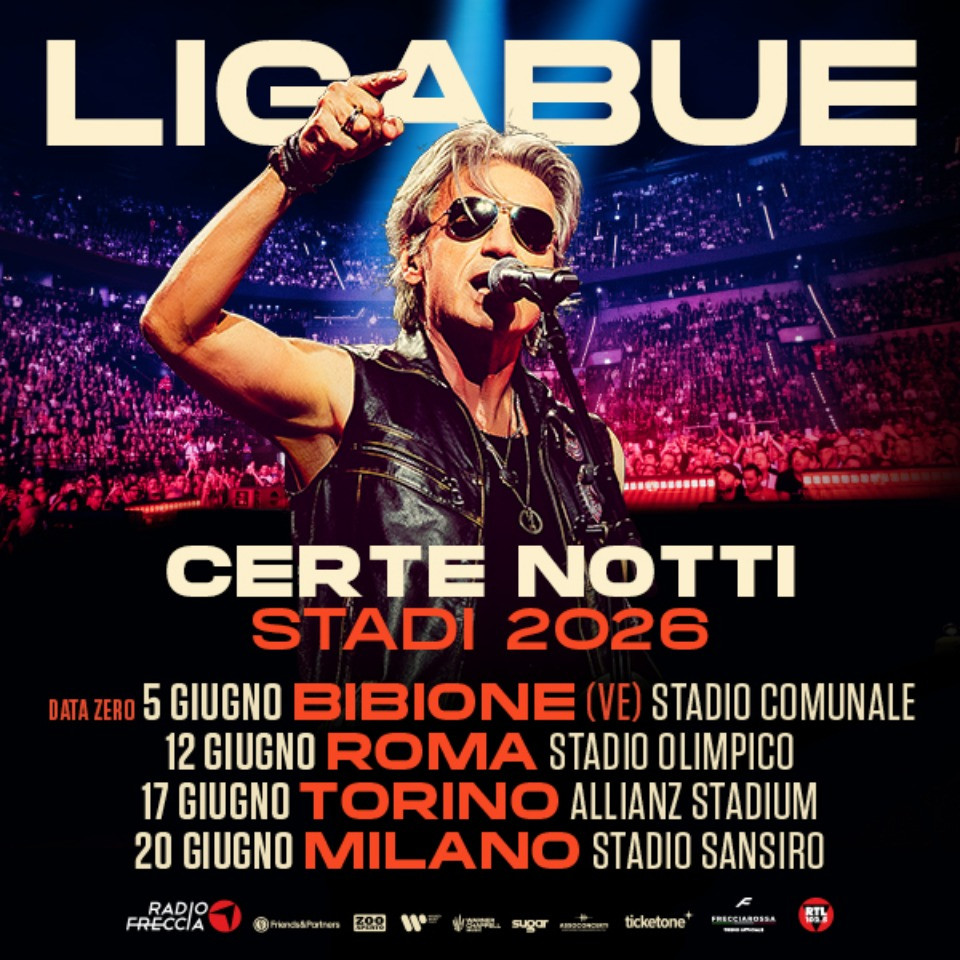 foto LIGABUE | INFORMAZIONI RELATIVE ALLA MOBILITÀ PER I CONCERTI PRESSO LO STADIO SAN SIRO