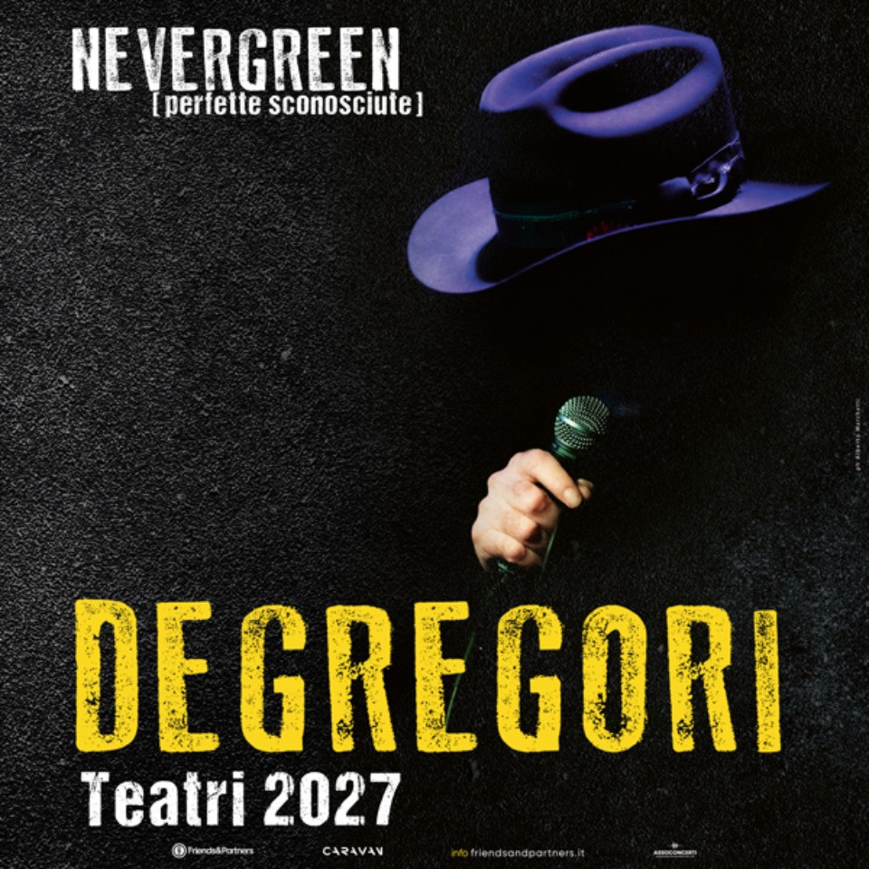 foto FRANCESCO DE GREGORI | NUOVE DATE NEI TEATRI DI TUTTA ITALIA A MARZO E APRILE 2027