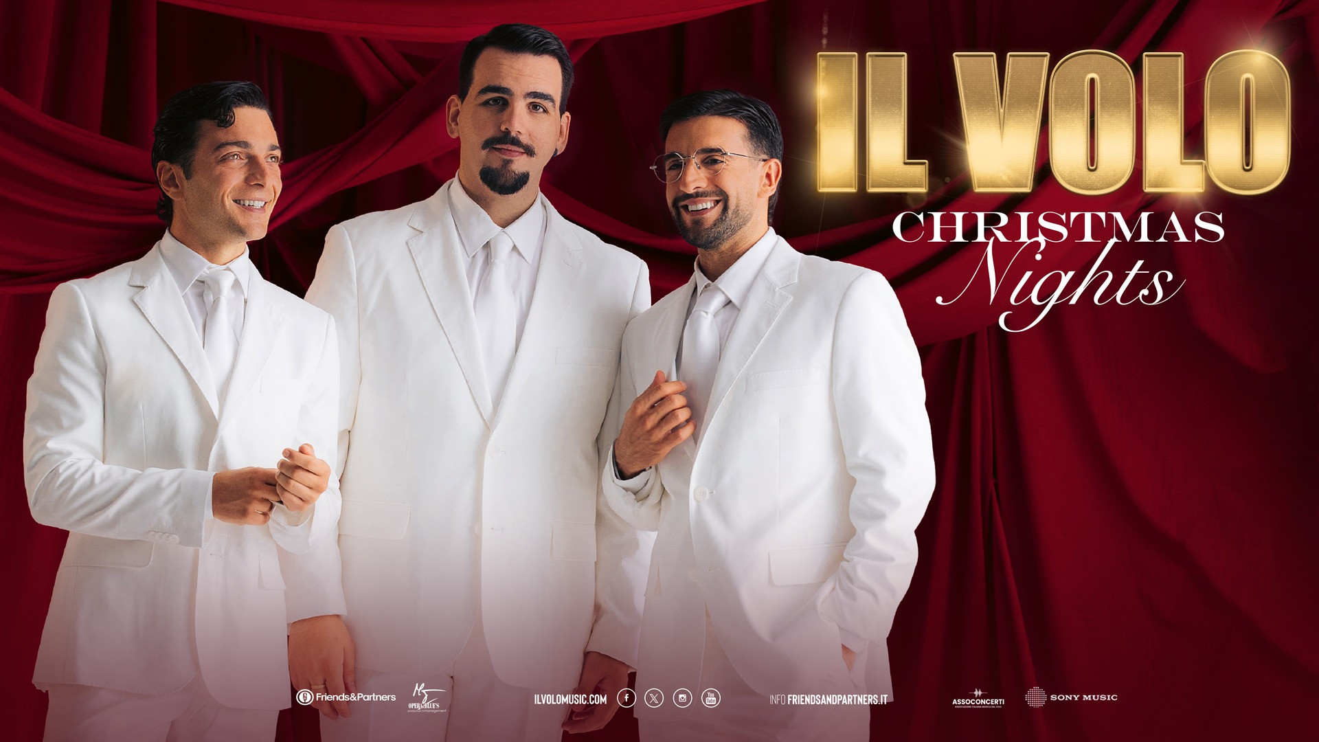 foto IL VOLO | IL 6/11 ESCE IL NUOVO ALBUM "OUR CHRISTMAS" - A DICEMBRE NEI PALASPORT