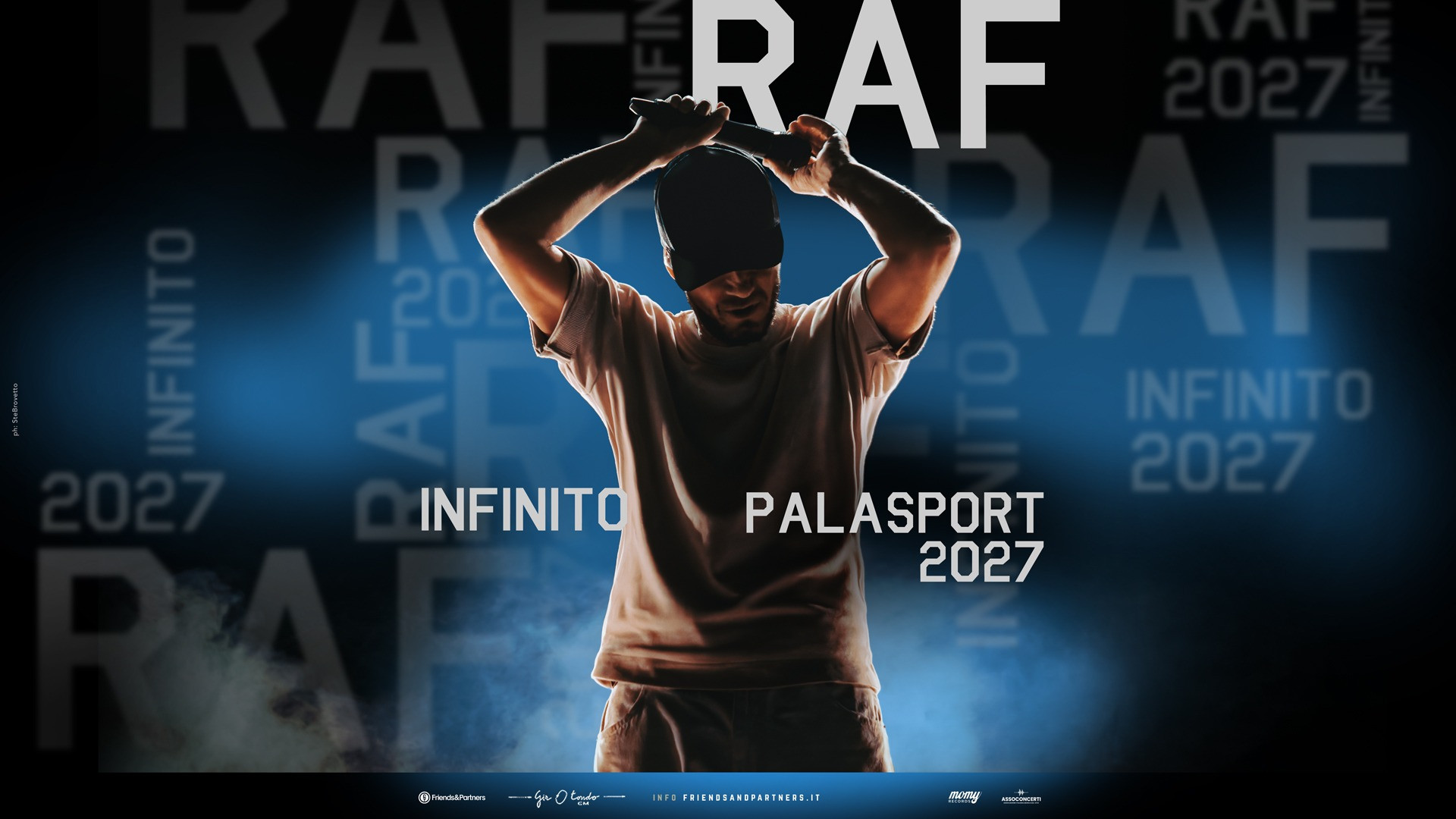 foto RAF | POSTICIPATO AL 2027 INFINITO-PALASPORT PER UN INTERVENTO ALLA FARINGE E PERIODO DI RECUPERO