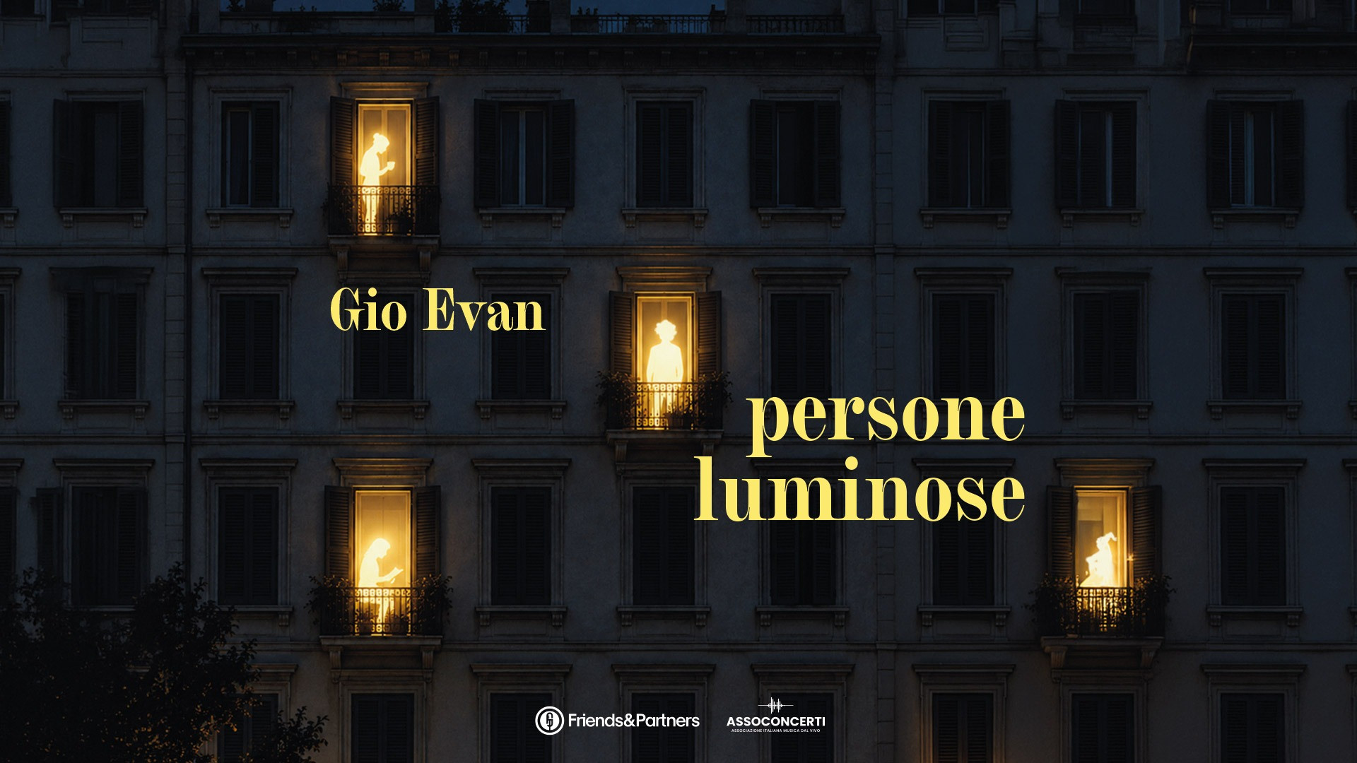 foto GIO EVAN | TORNA LIVE NEI TEATRI CON IL NUOVO SPETTACOLO "PERSONE LUMINOSE"