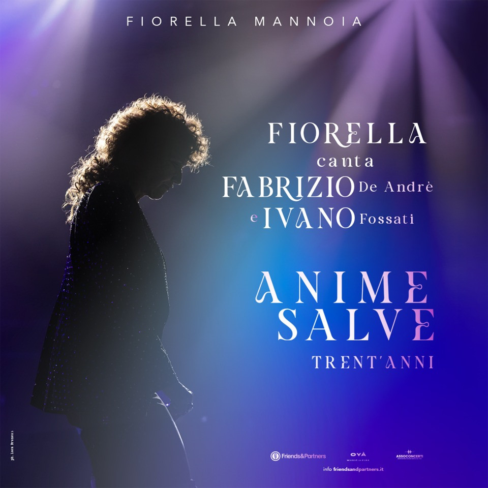 foto FIORELLA MANNOIA | IL TOUR "ANIME SALVE" CONTINUA NEI TEATRI NEL 2027