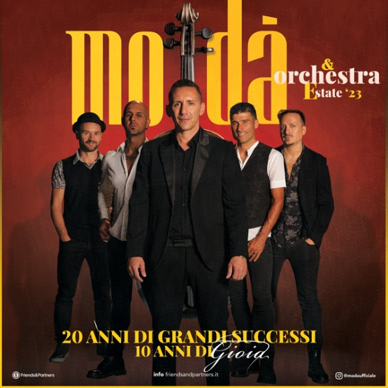 image Modà & Orchestra - 20 Anni di Grandi Successi 10 Anni di Gioia - Estate 2023